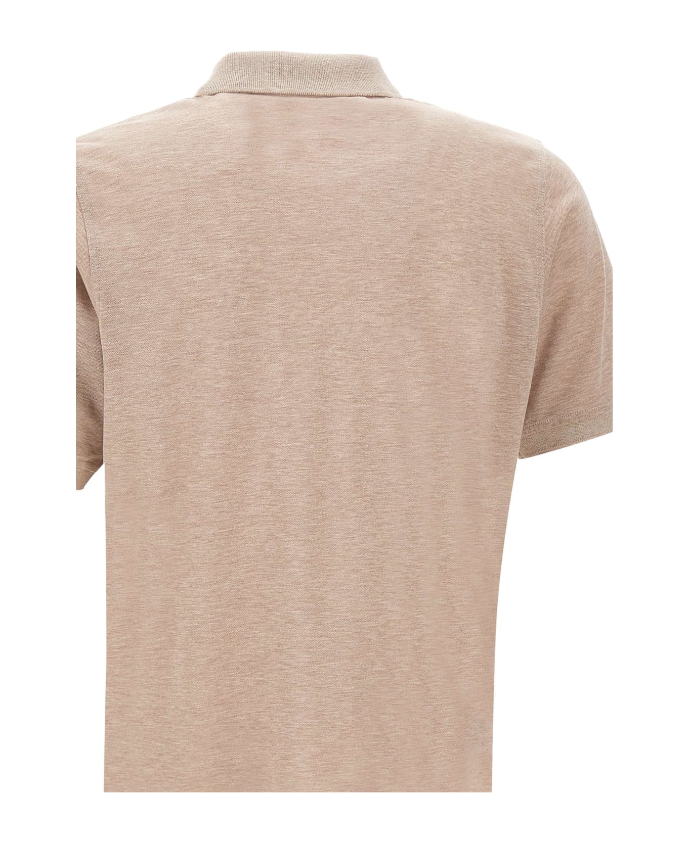 Kiton Cotton Polo Shirt - BEIGE ポロシャツ