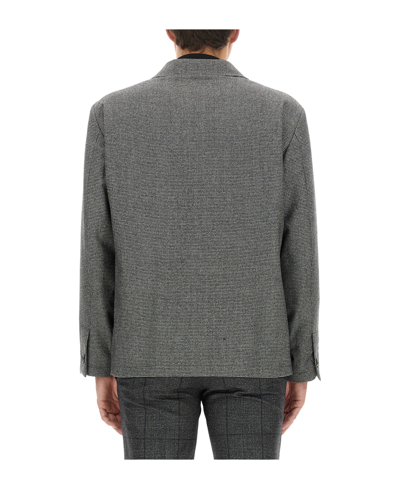 Lardini Wool Shirt - Quadri