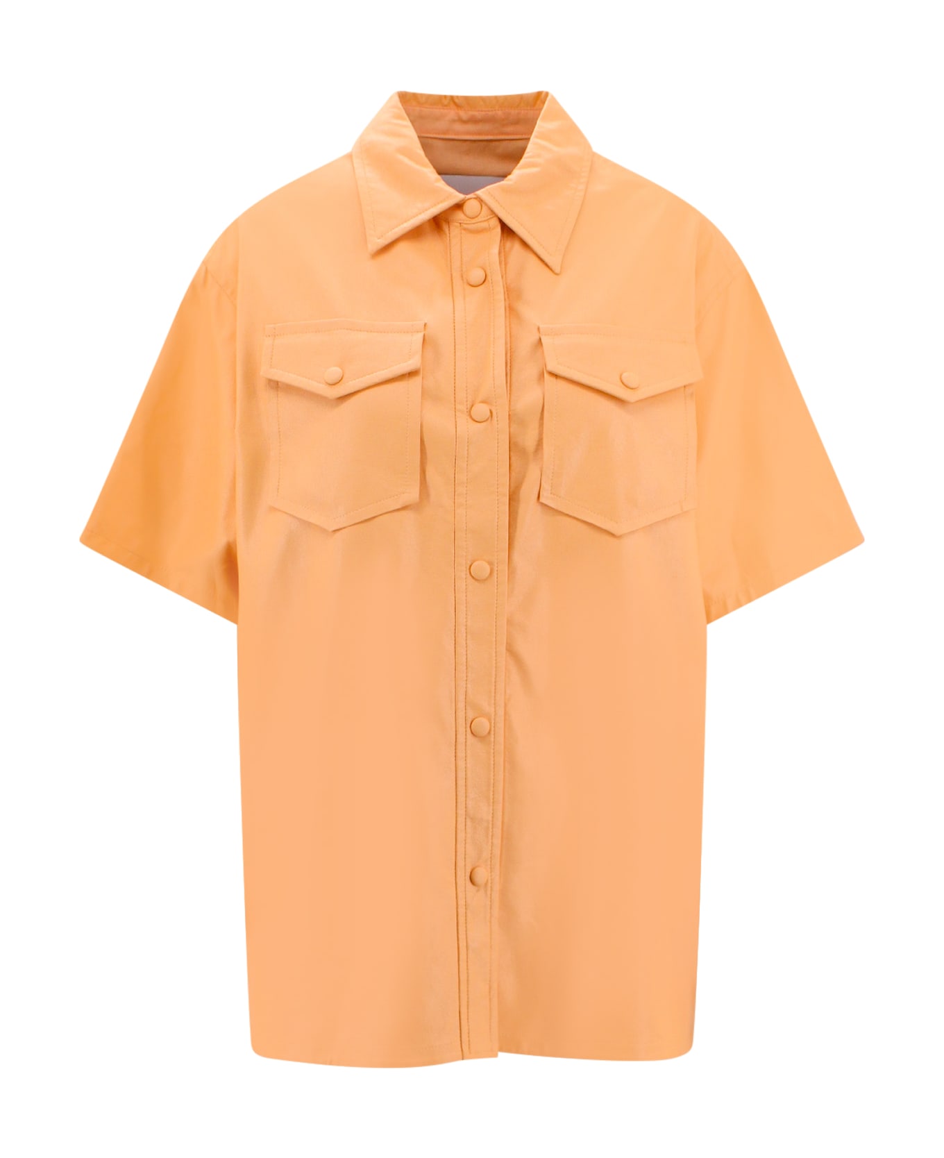 STAND STUDIO Norea Shirt - Orange シャツ