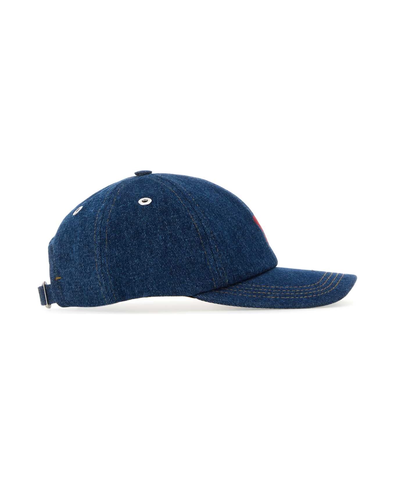 Ami Alexandre Mattiussi Denim Baseball Cap - USEDBLUE 帽子