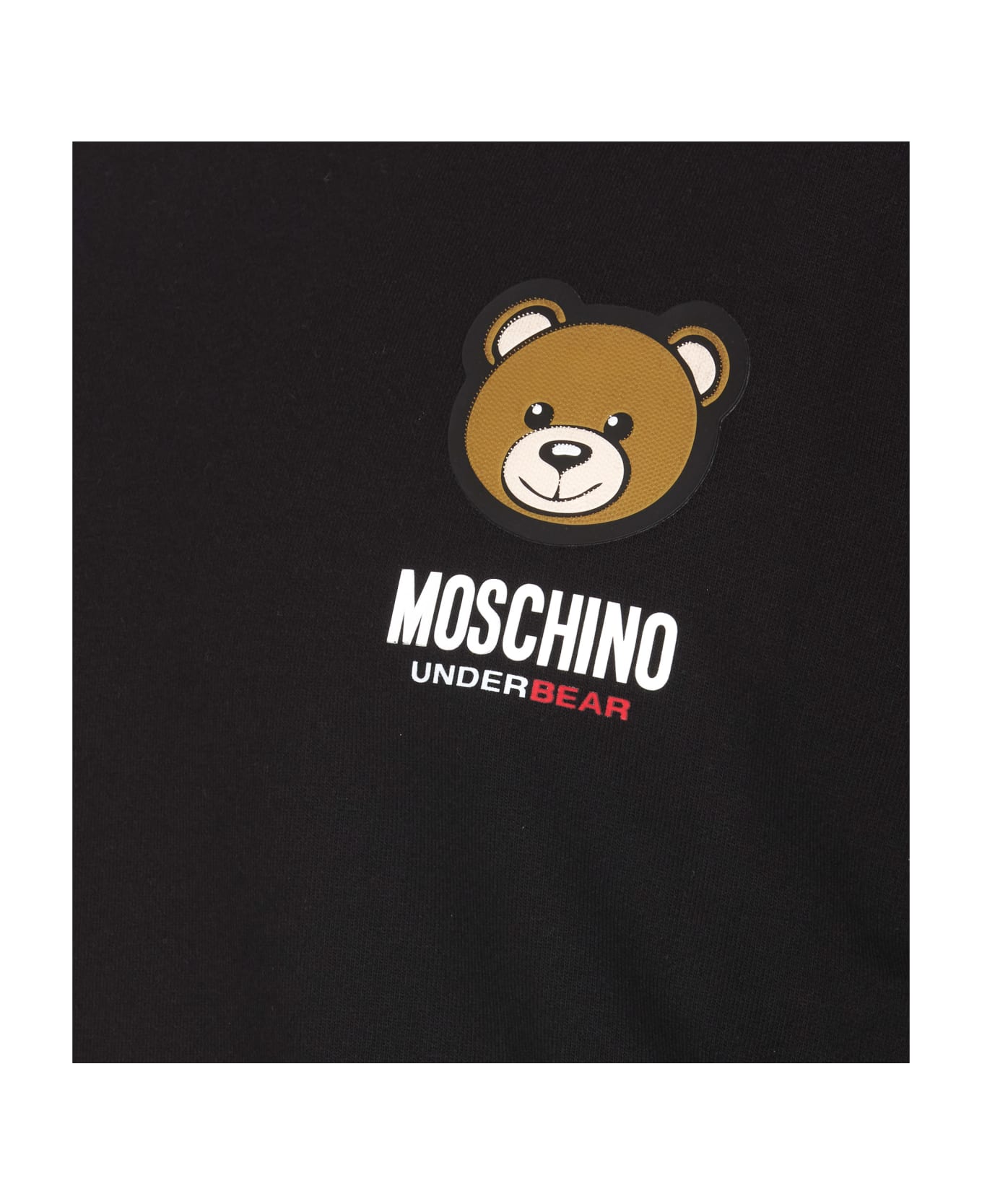 Moschino Underbear Logo Sweatshirt - Black