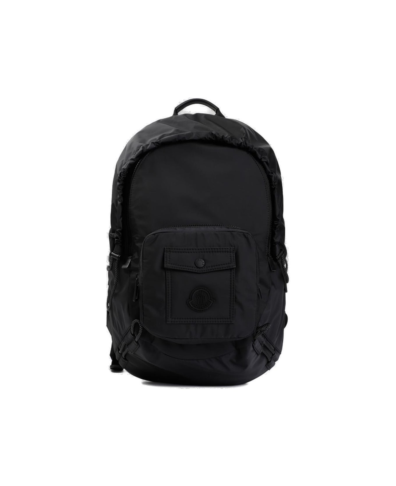 Moncler Logo Patch Zip-up Backpack バックパック