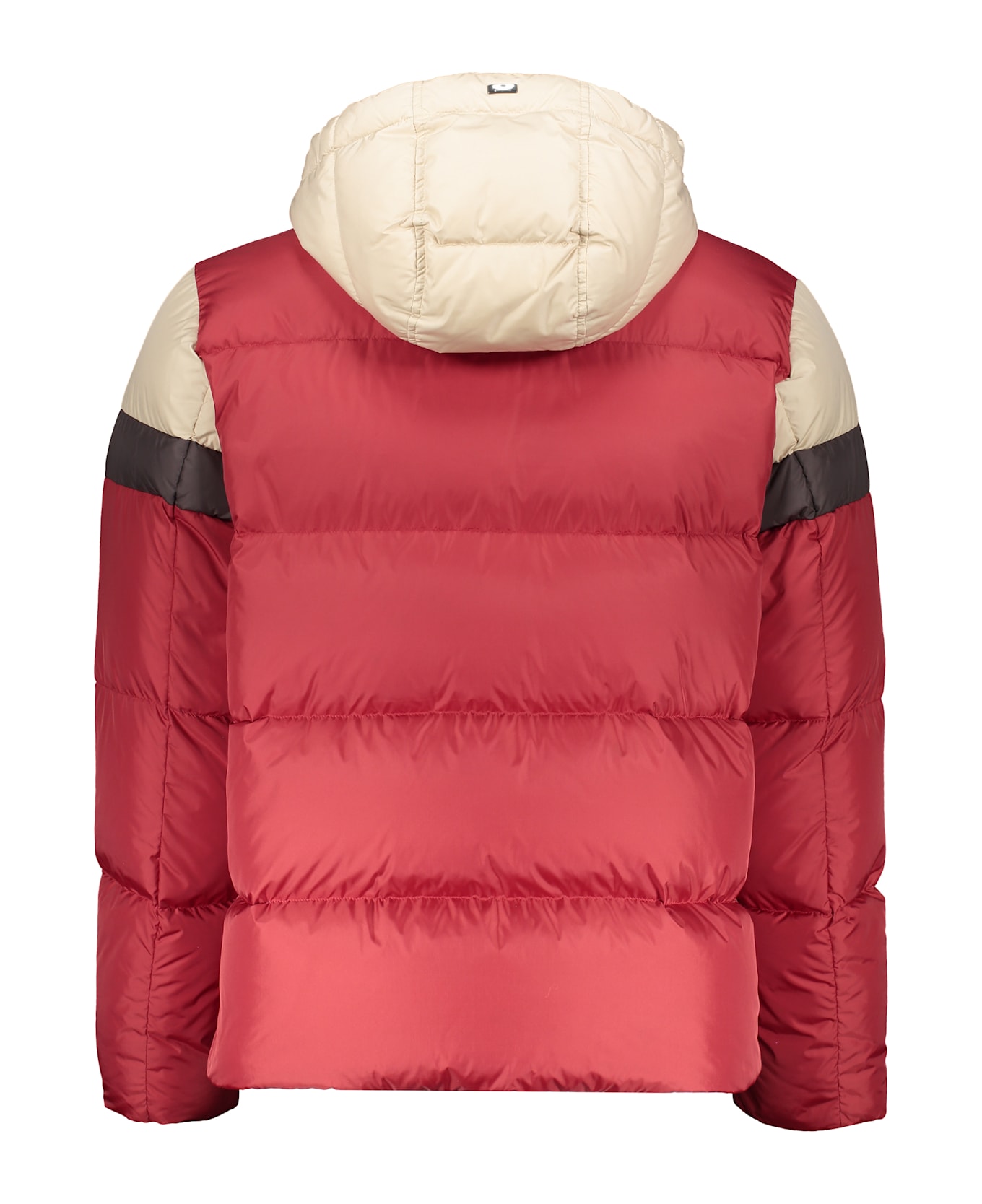 Herno Hooded Down Jacket - Burgundy