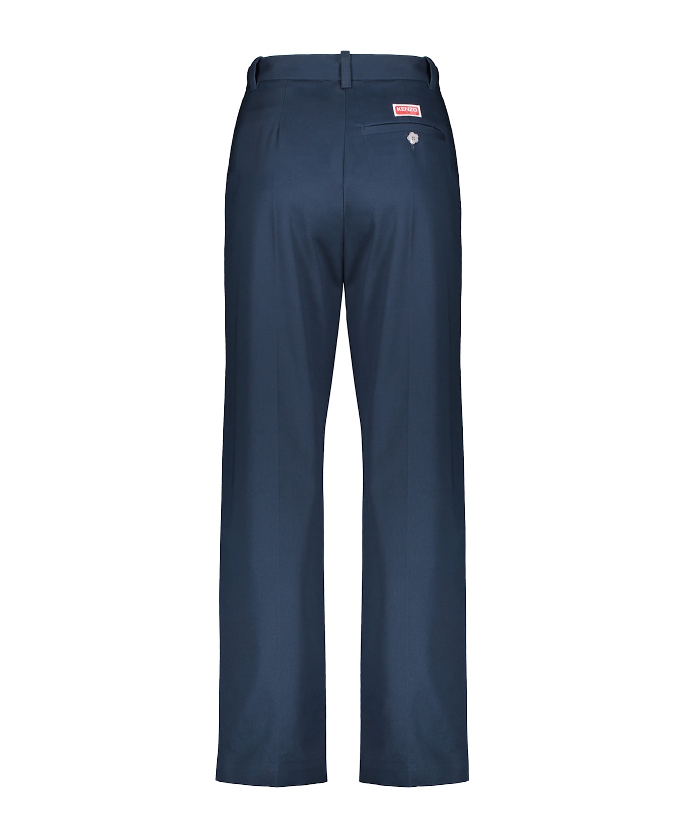 Kenzo Straight-leg Trousers - blue