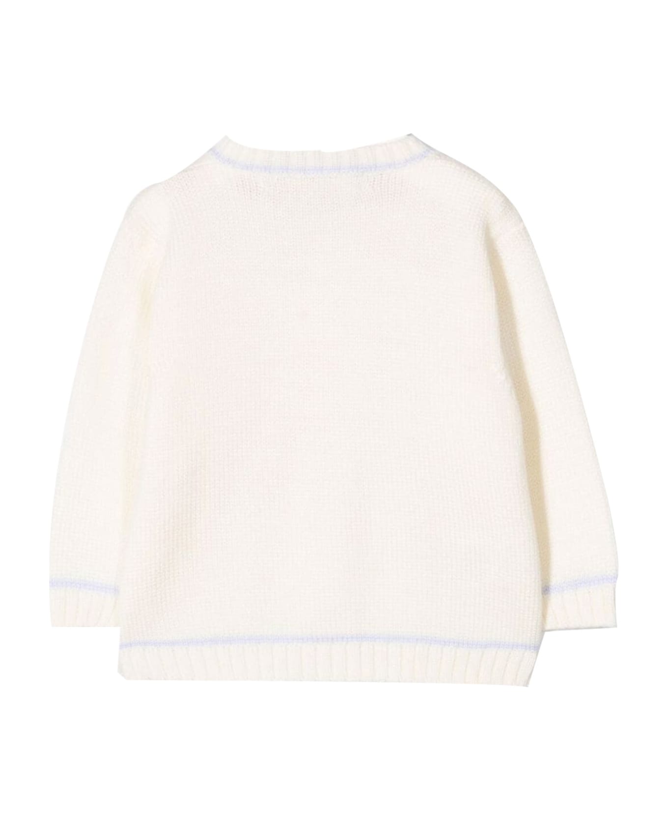 La stupenderia Cashmere Sweater - White