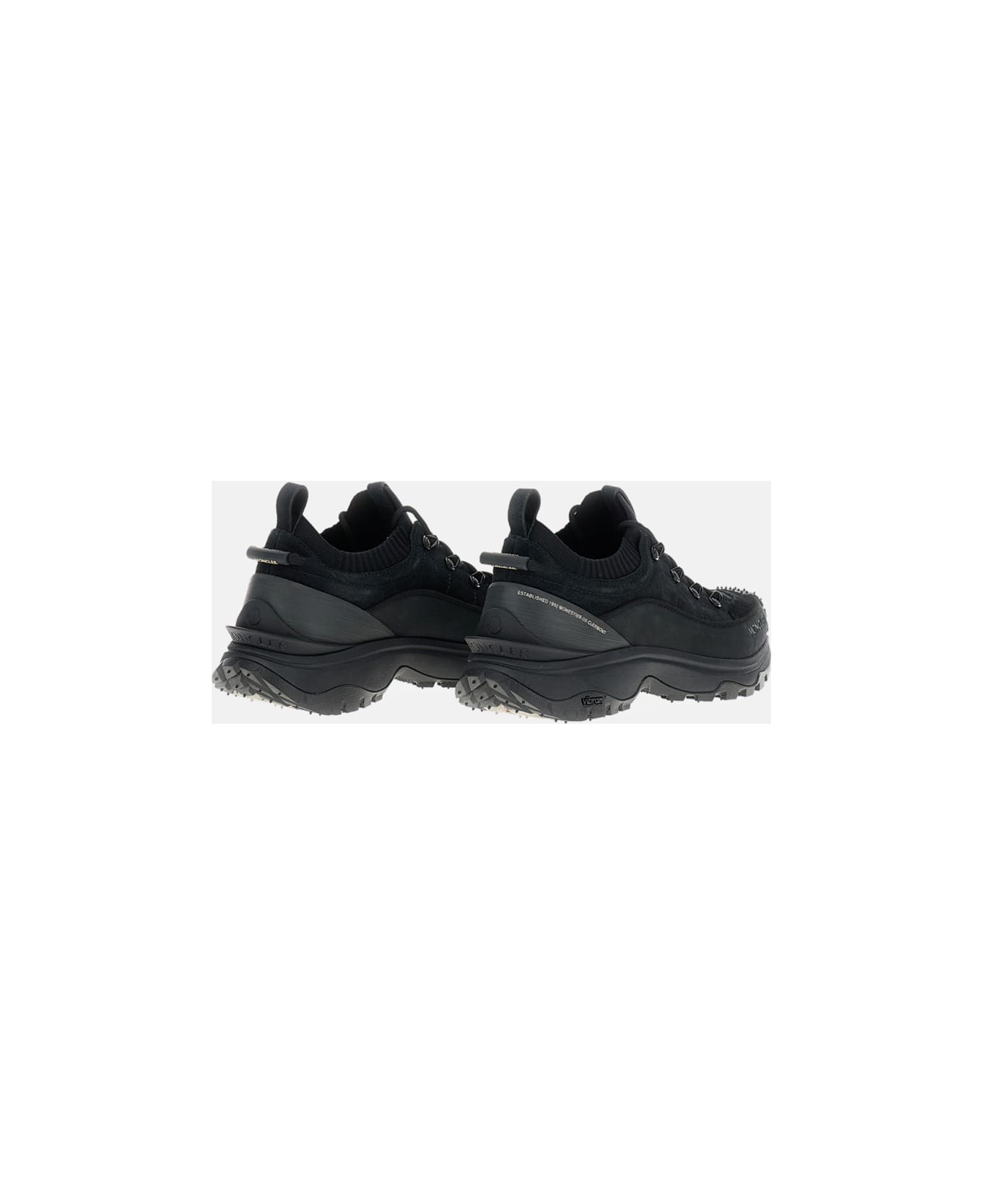 Moncler Trailgrip Lite3 Low Top Sneakers - Black