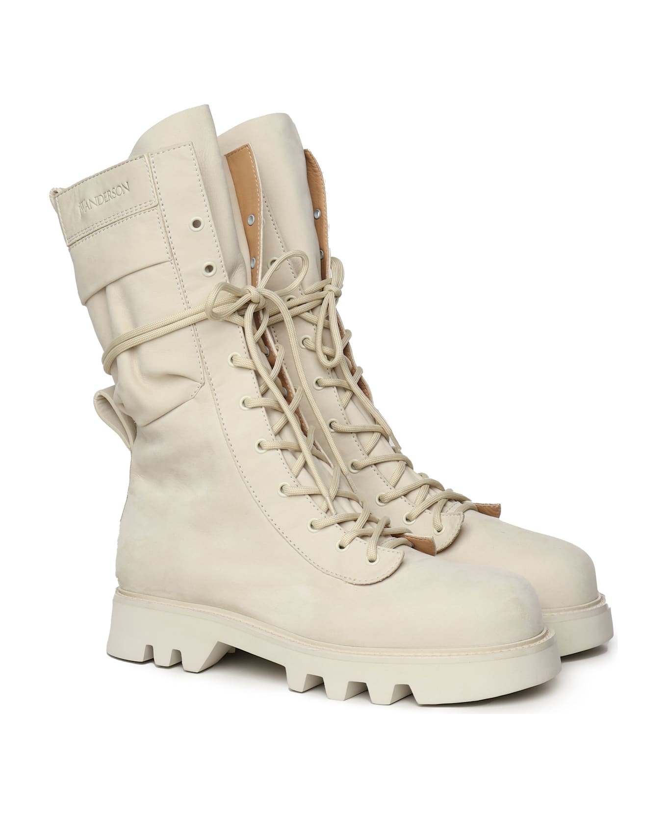 J.W. Anderson Leather Boots - White