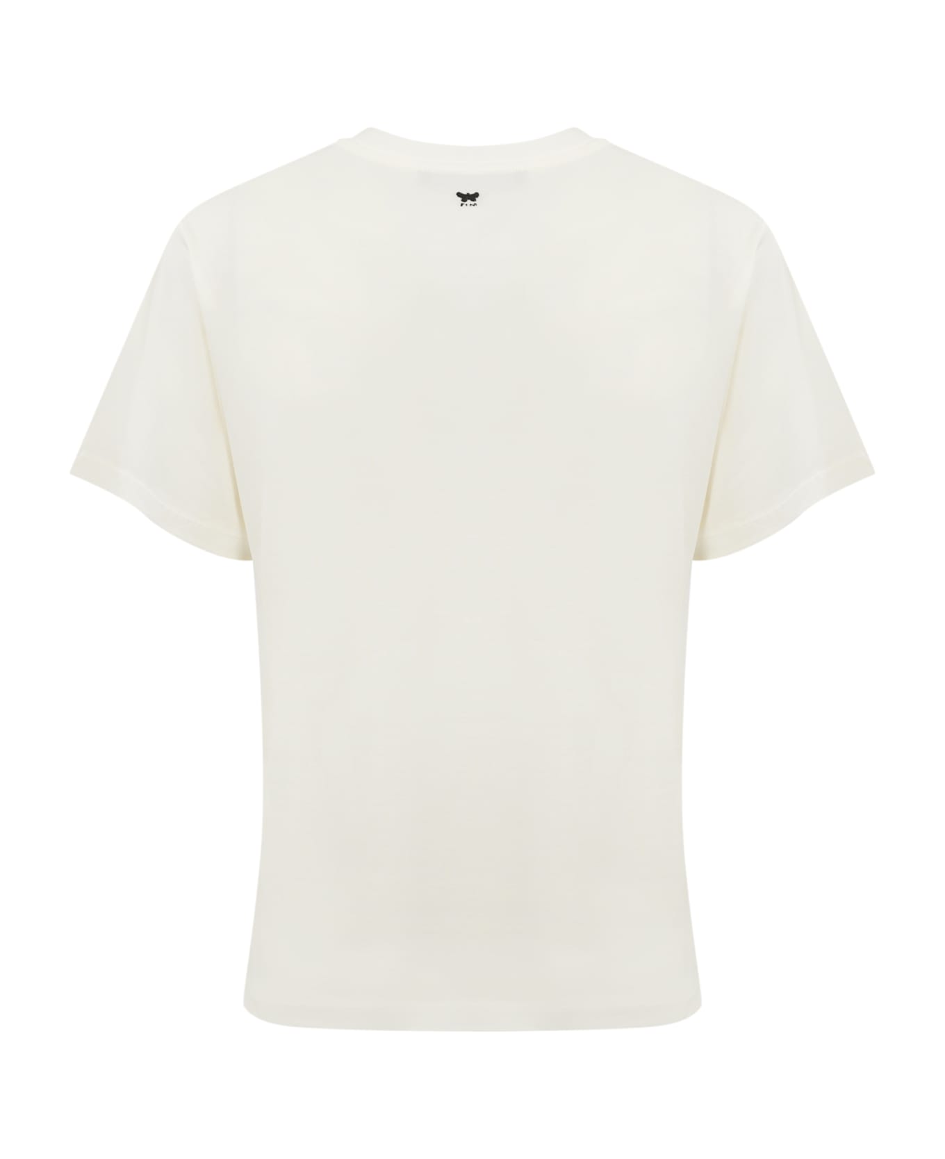 Weekend Max Mara Cabin T-shirt With Logo - OFF WHITE