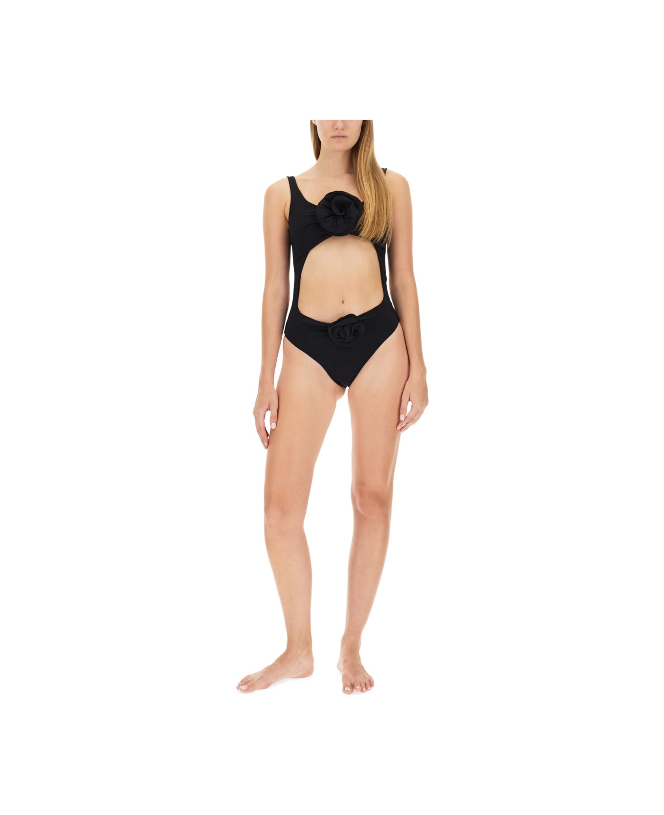 Magda Butrym One-piece Swimsuit - BLACK