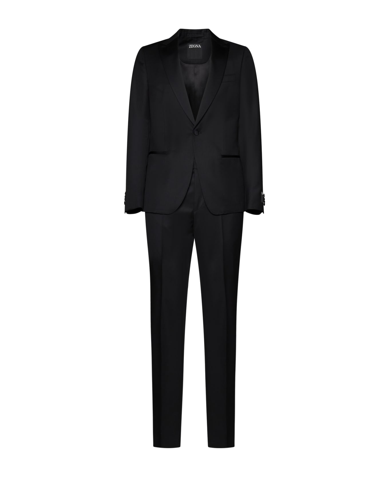 Zegna Suit - Black スーツ