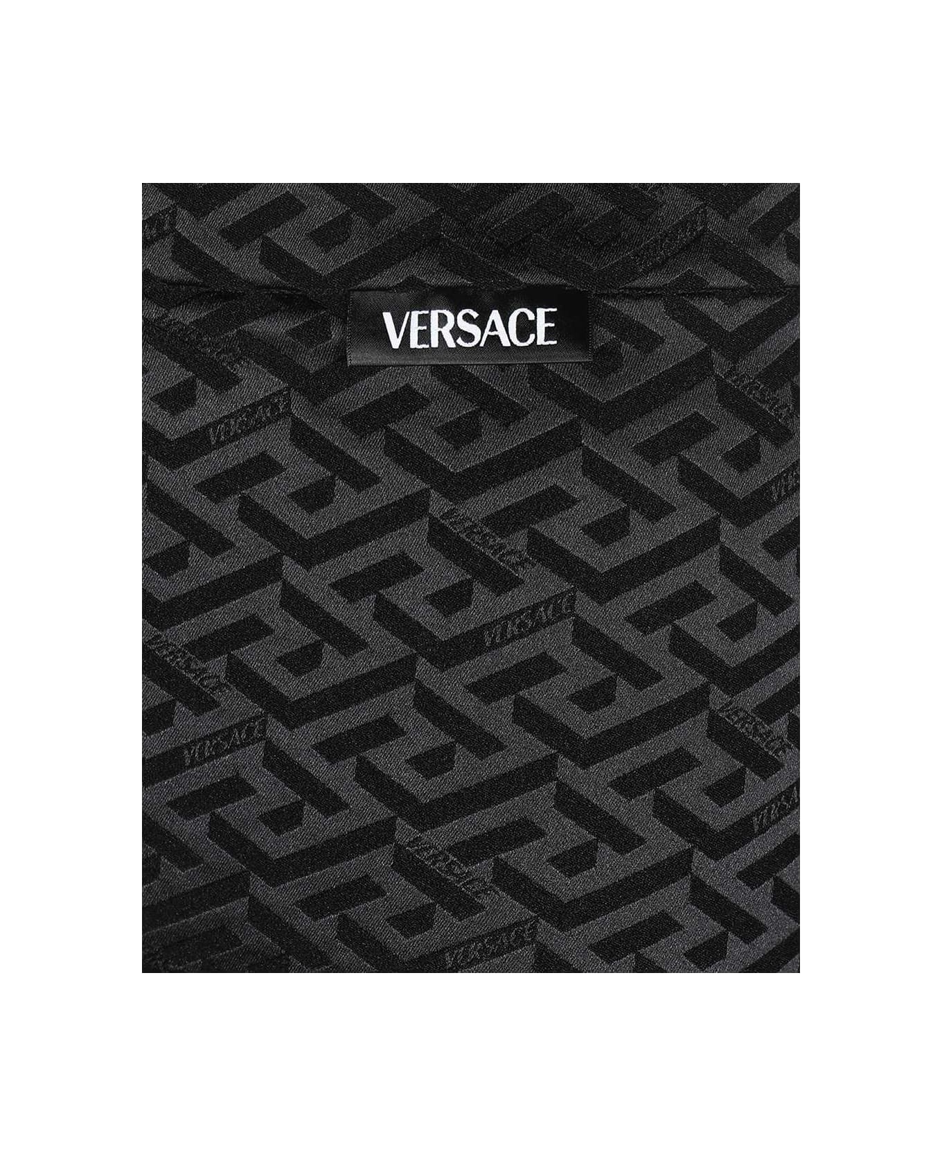 Versace Printed Leggings - black