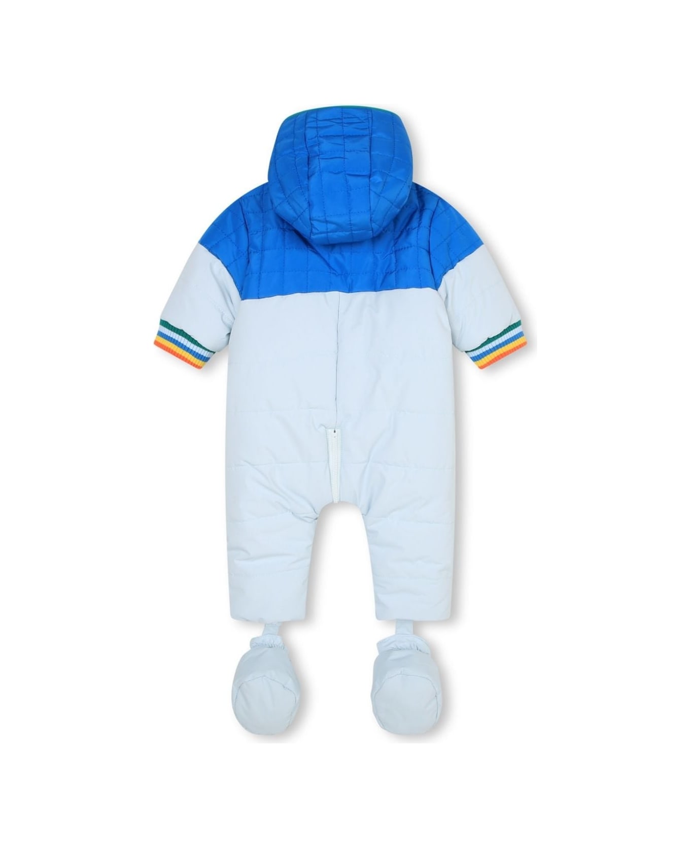 Little Marc Jacobs Tracksuit With Print - Azzurro