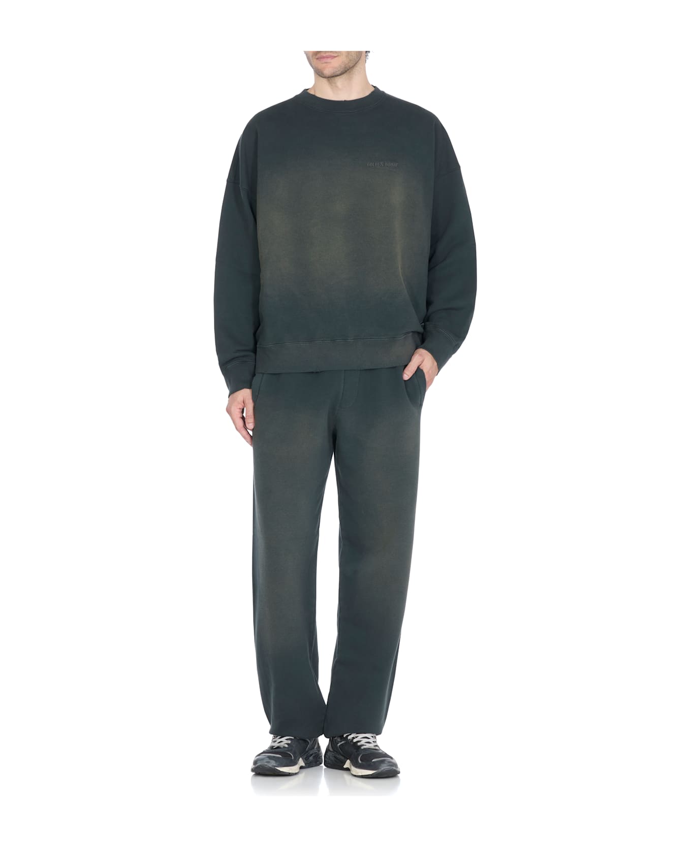 Golden Goose Cotton Pants - Black