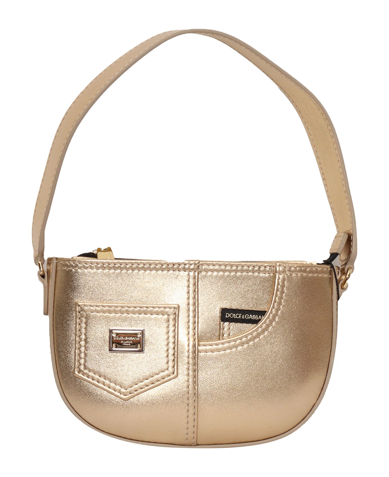 Dolce 
Gabbana Top Handle Bag - GOLD