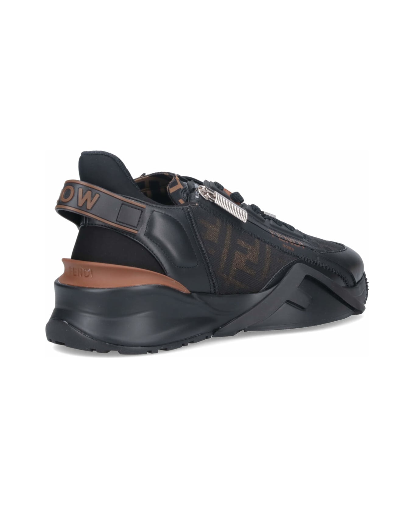 Fendi "flow" Low-top Sneakers - Black  