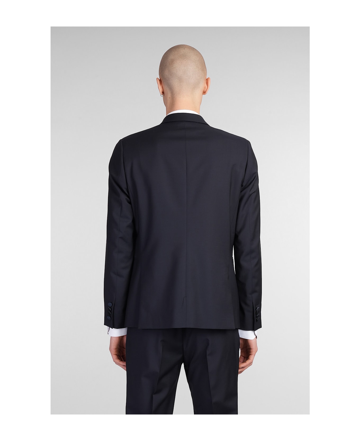 Paul Smith In Blue Wool - blue