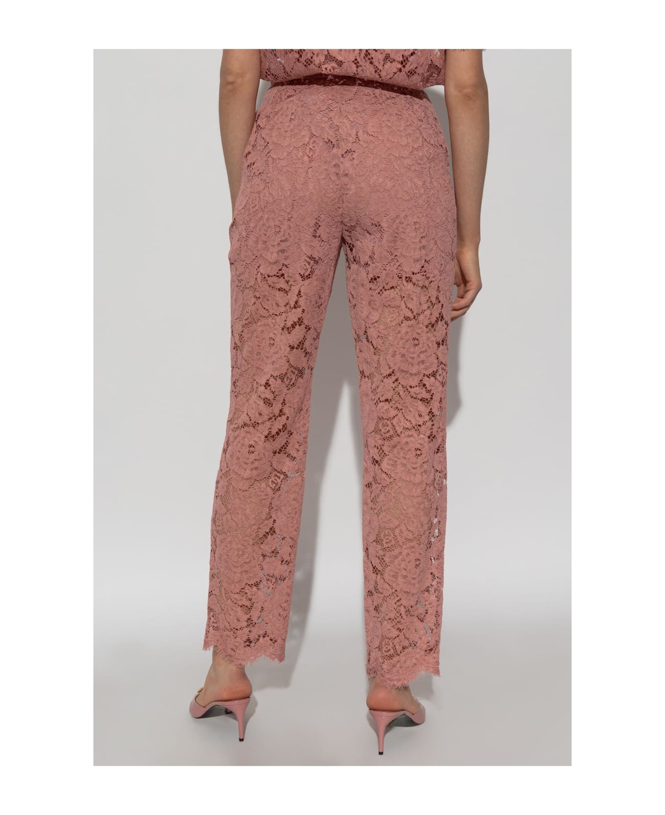 Dolce 
Gabbana Lace Pants - PINK