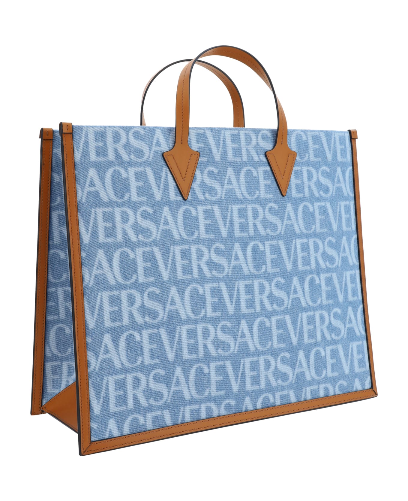 Versace Shopping Bag - Blue トートバッグ