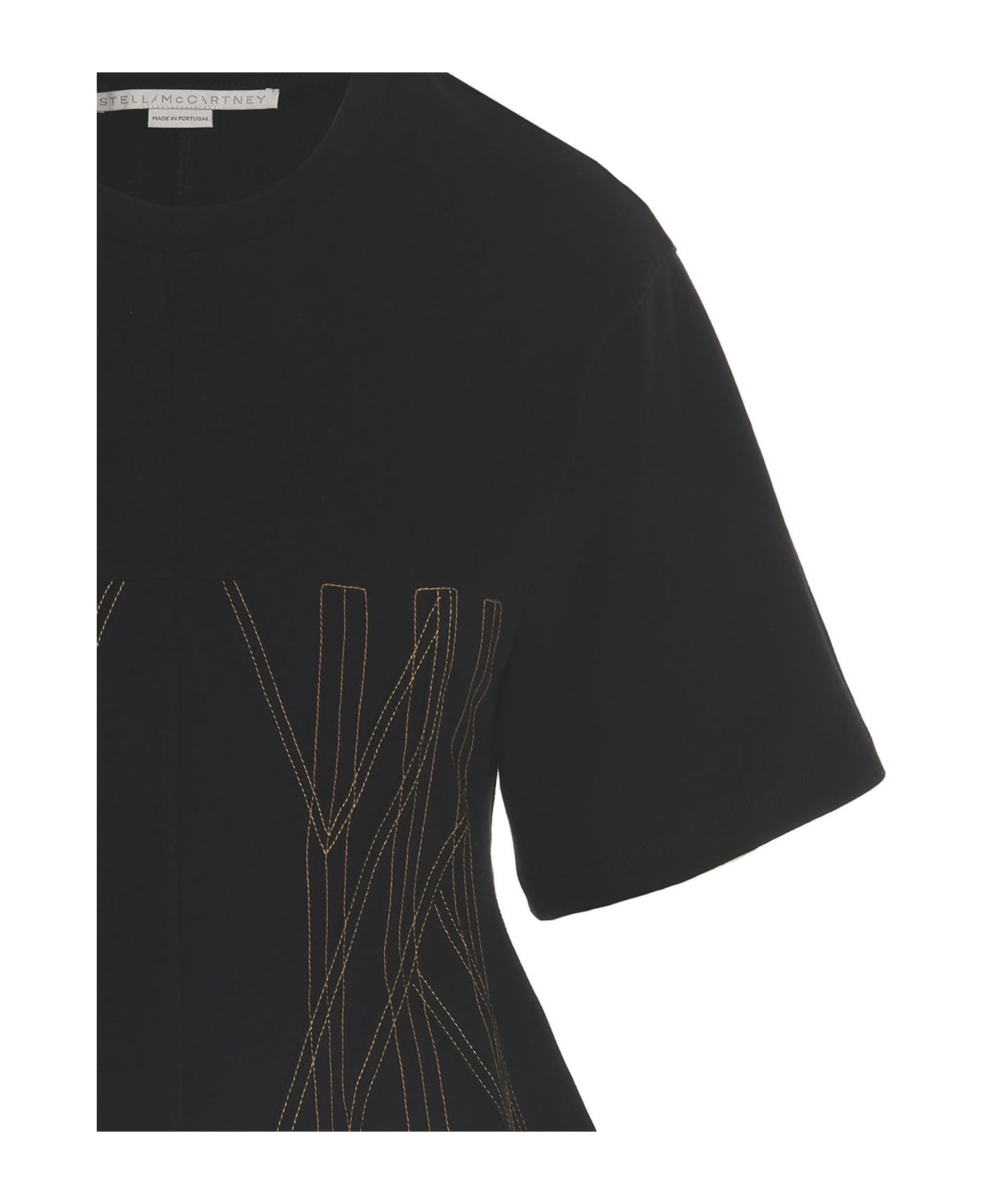 Stella McCartney Corset T-shirt - Black  