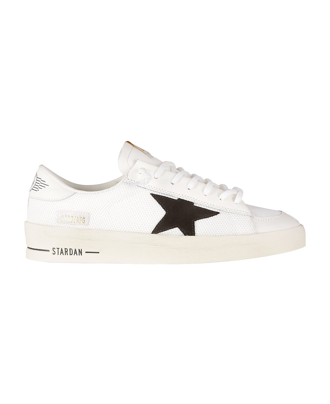 Golden Goose Star Patch Sneakers - WHITE/BLACK スニーカー
