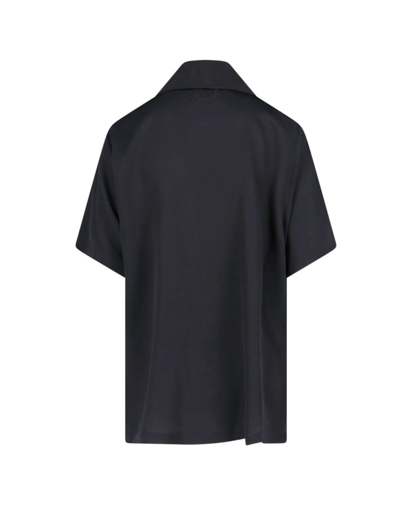 Parosh Short-sleeved Shirt - Nero