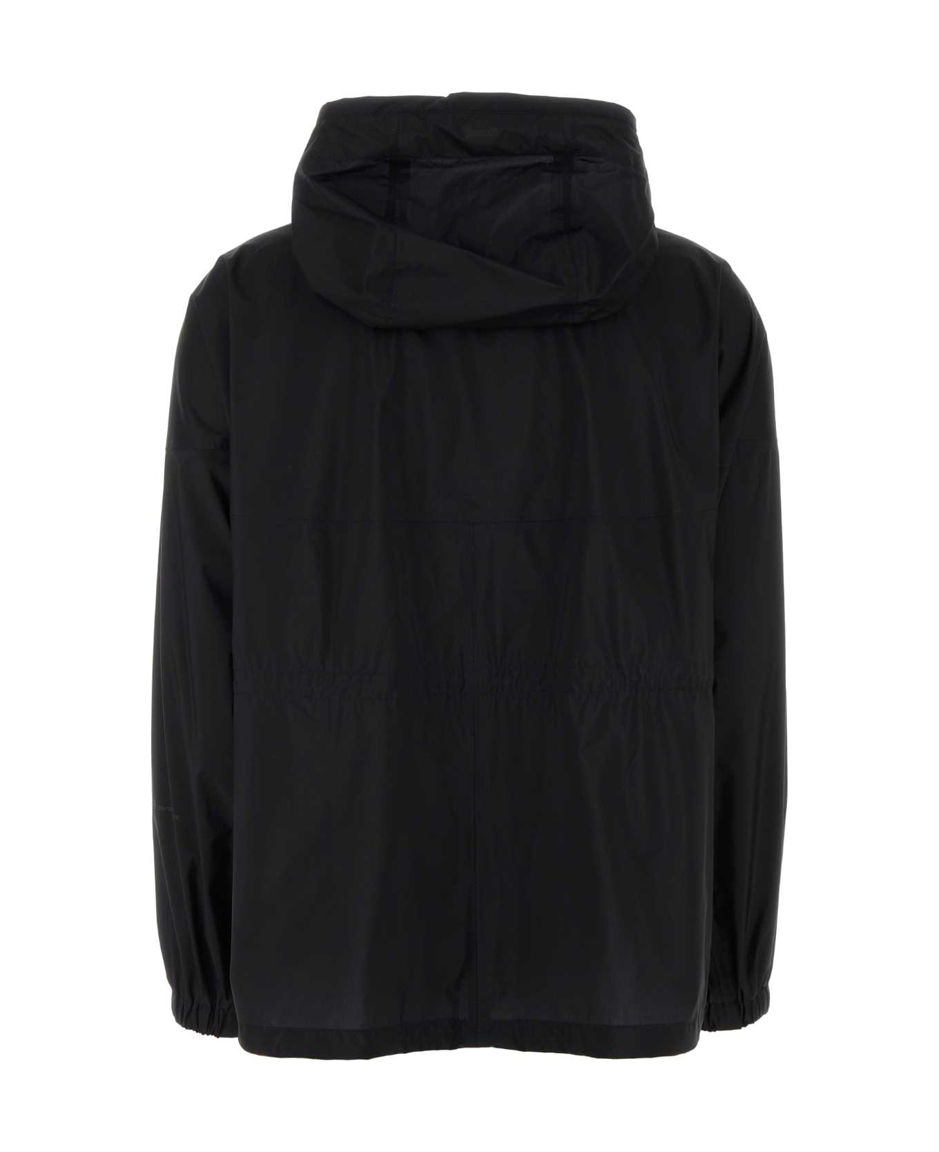 Herno Black Nylon Parka - NERO