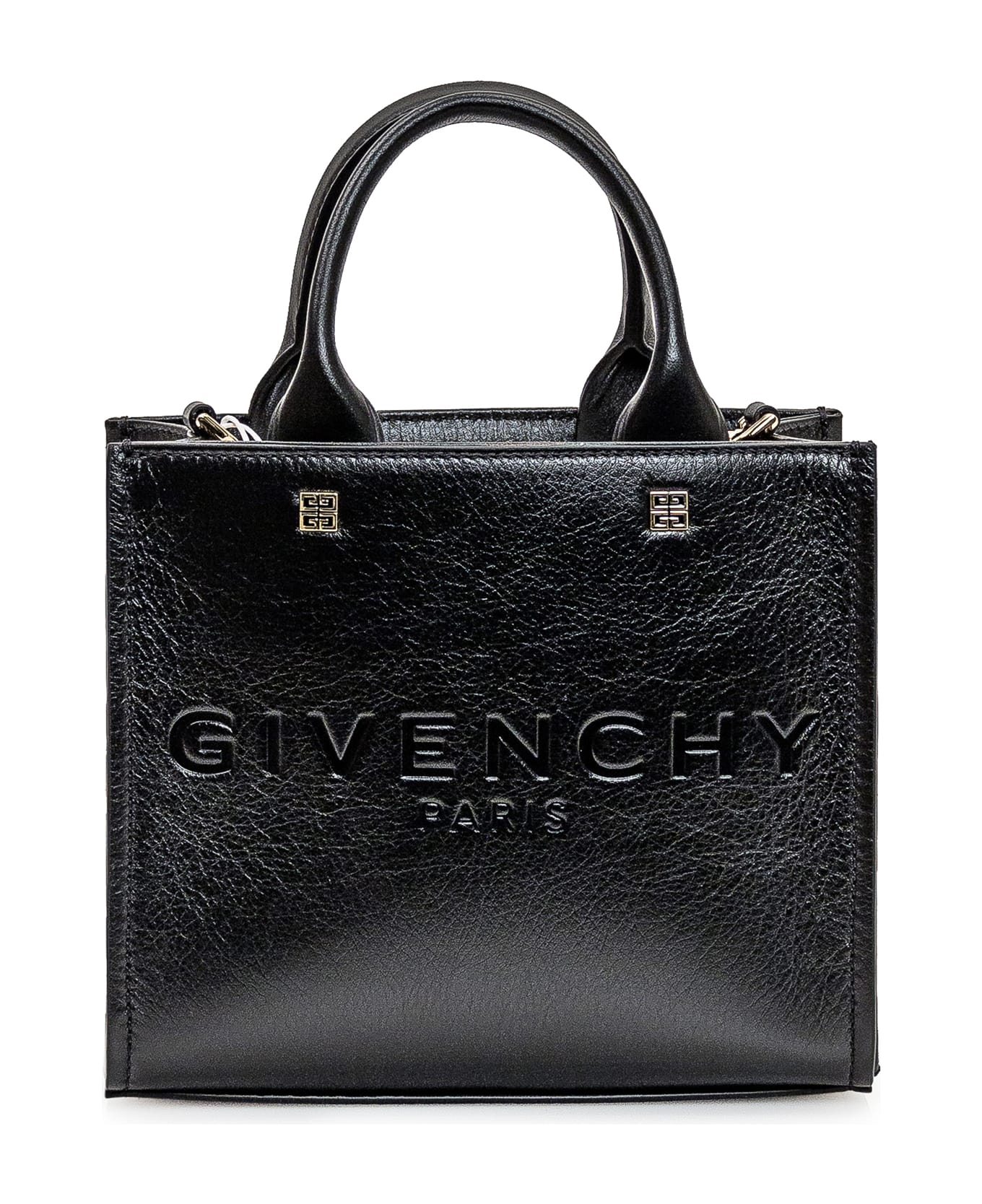 Givenchy G-tote Mini Hand Bag - BLACK トートバッグ