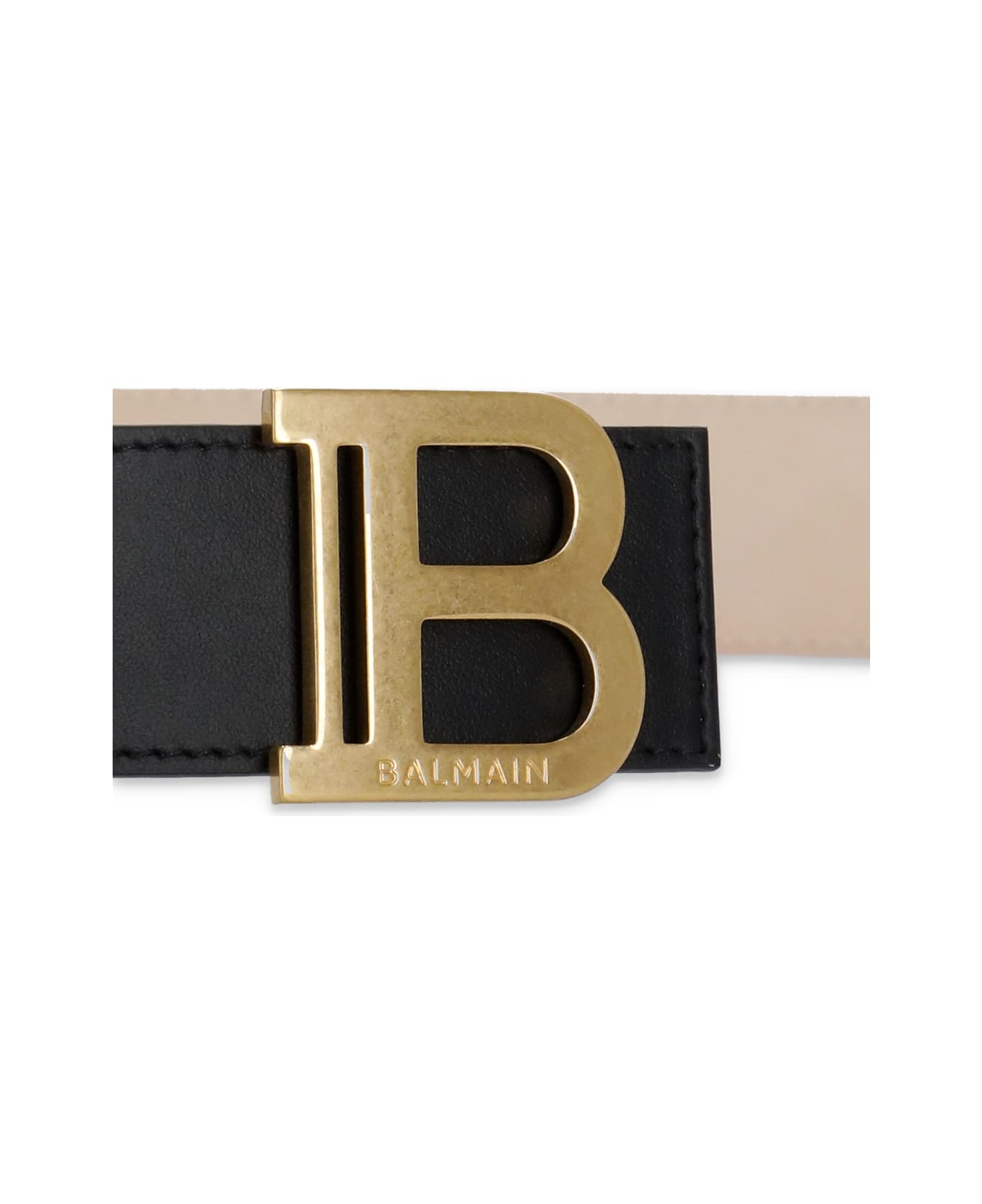 Balmain B-belt Belt - NOIR ベルト