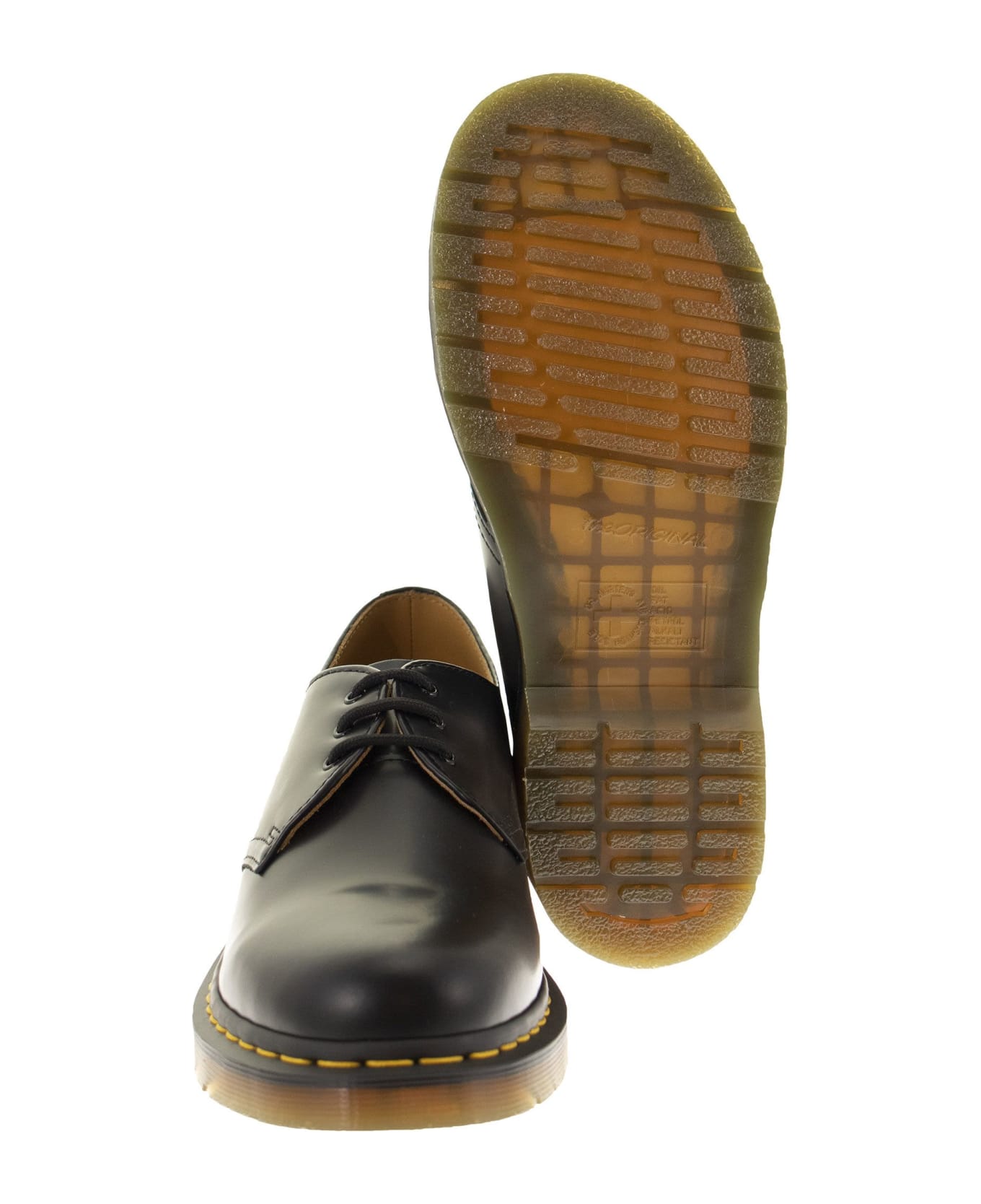 Dr. Martens 1461 Smooth Lace-up Shoes - Black