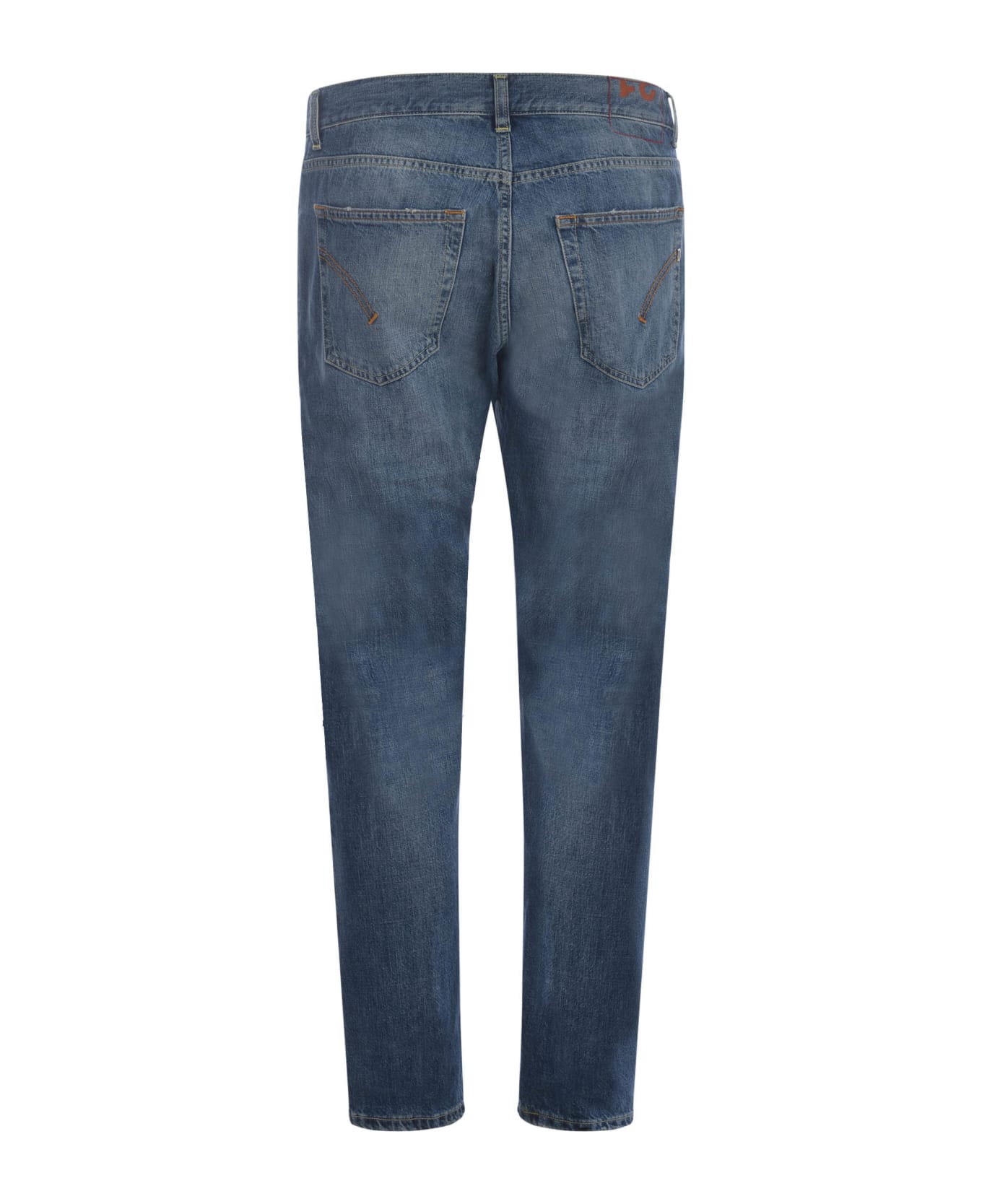 Dondup Dian Straight-leg Distressed Jeans - Azzurro
