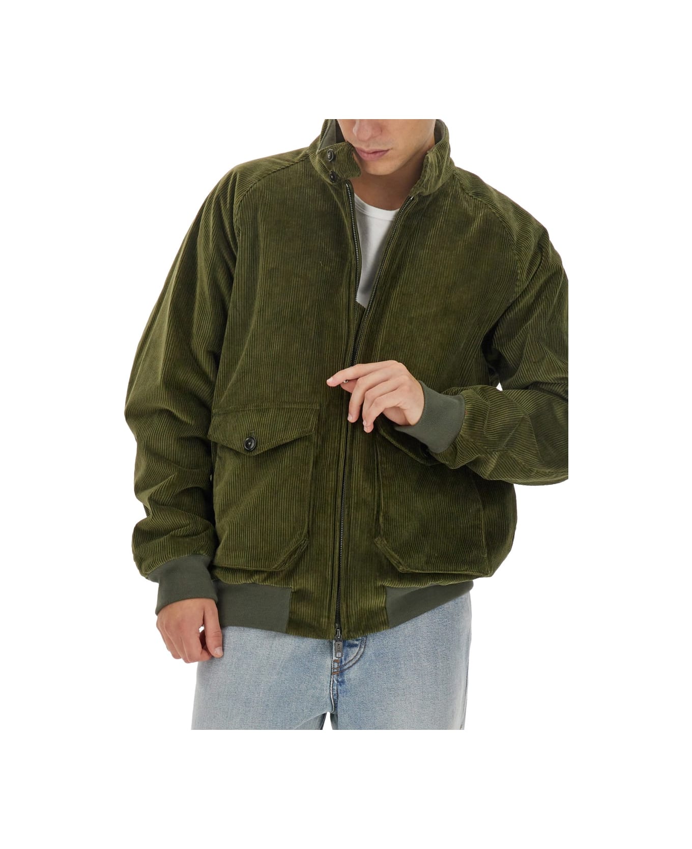 Baracuta Ribbed Jacket - GREEN ジャケット