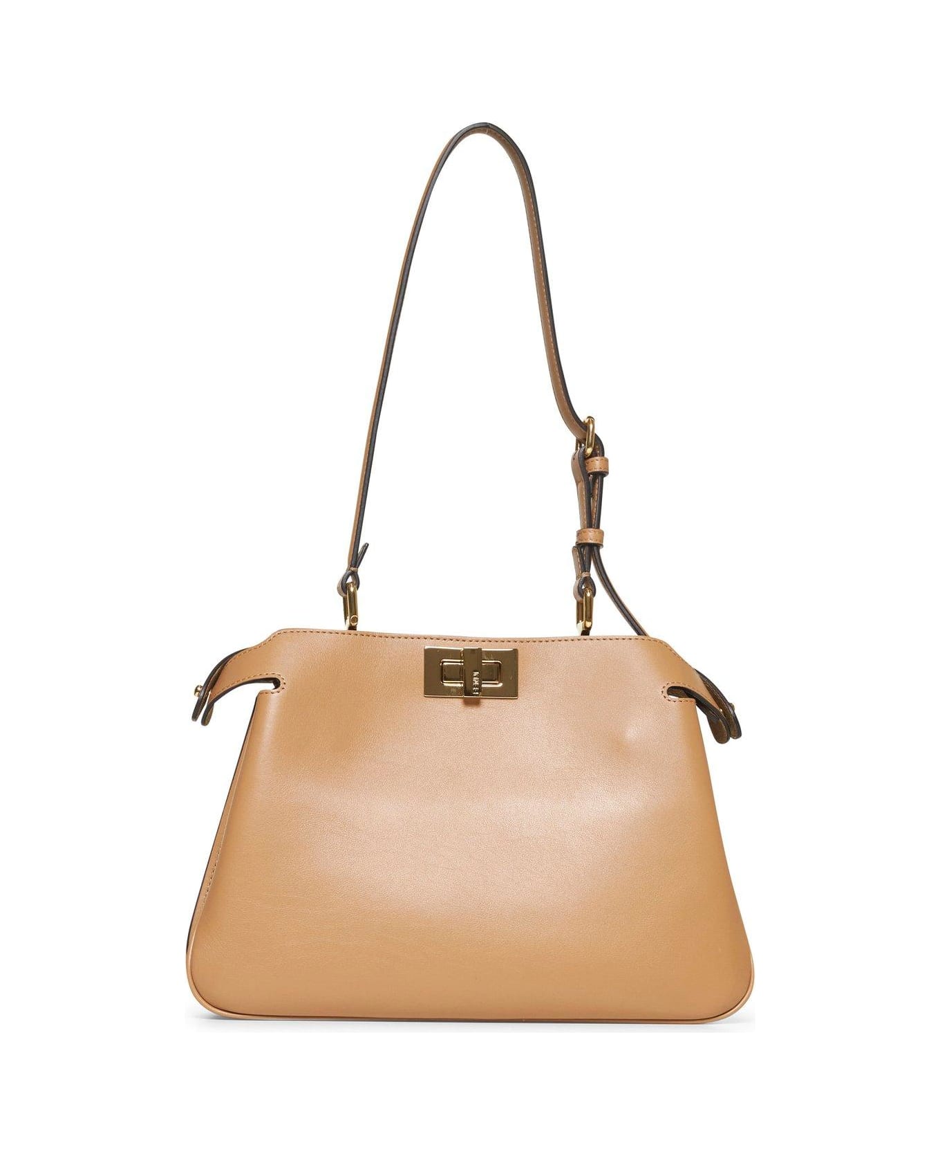 Fendi Peekaboo Clasp Fastened Shoulder Bag