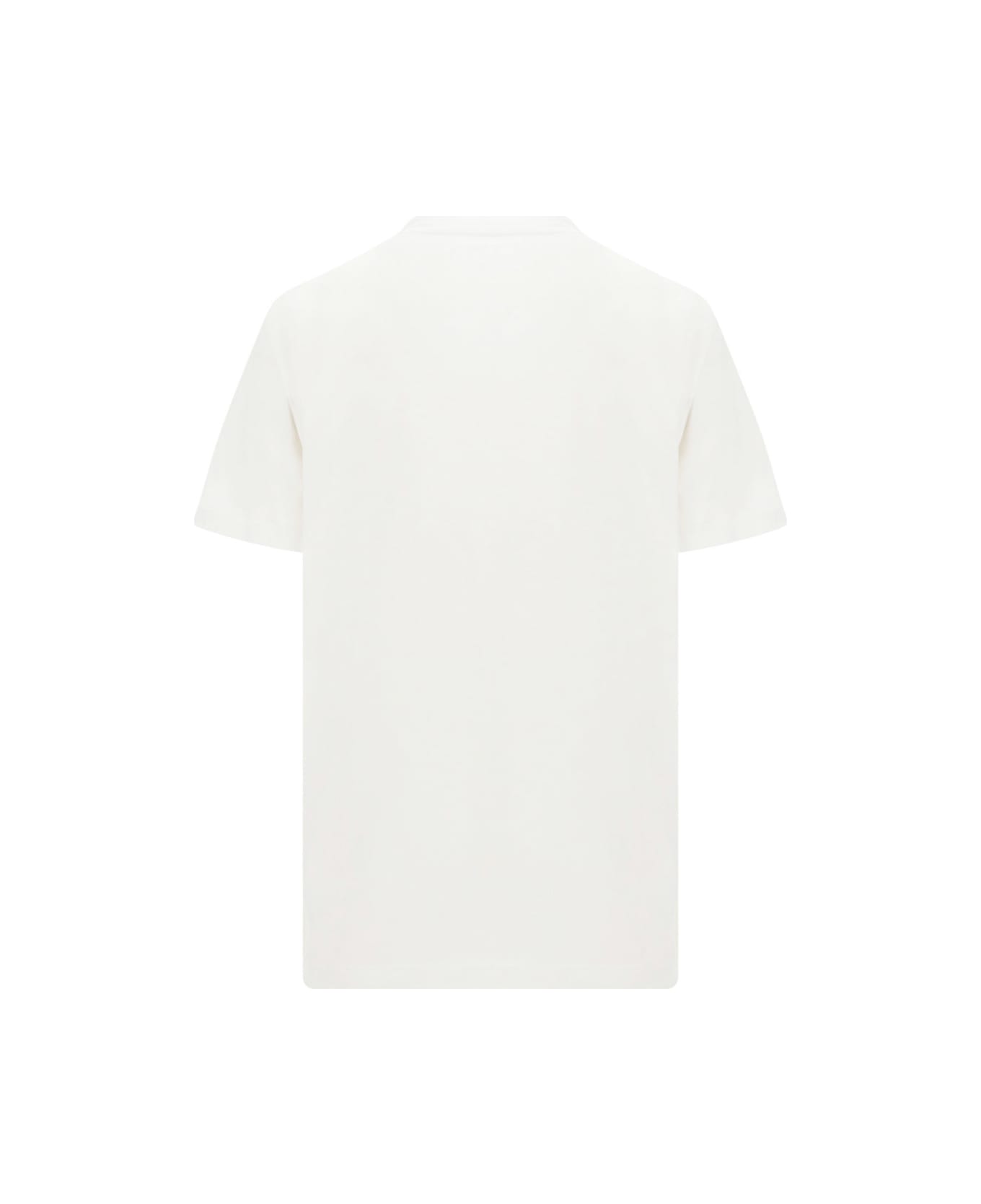 plain Goose Star T-shirt - Optic White/black