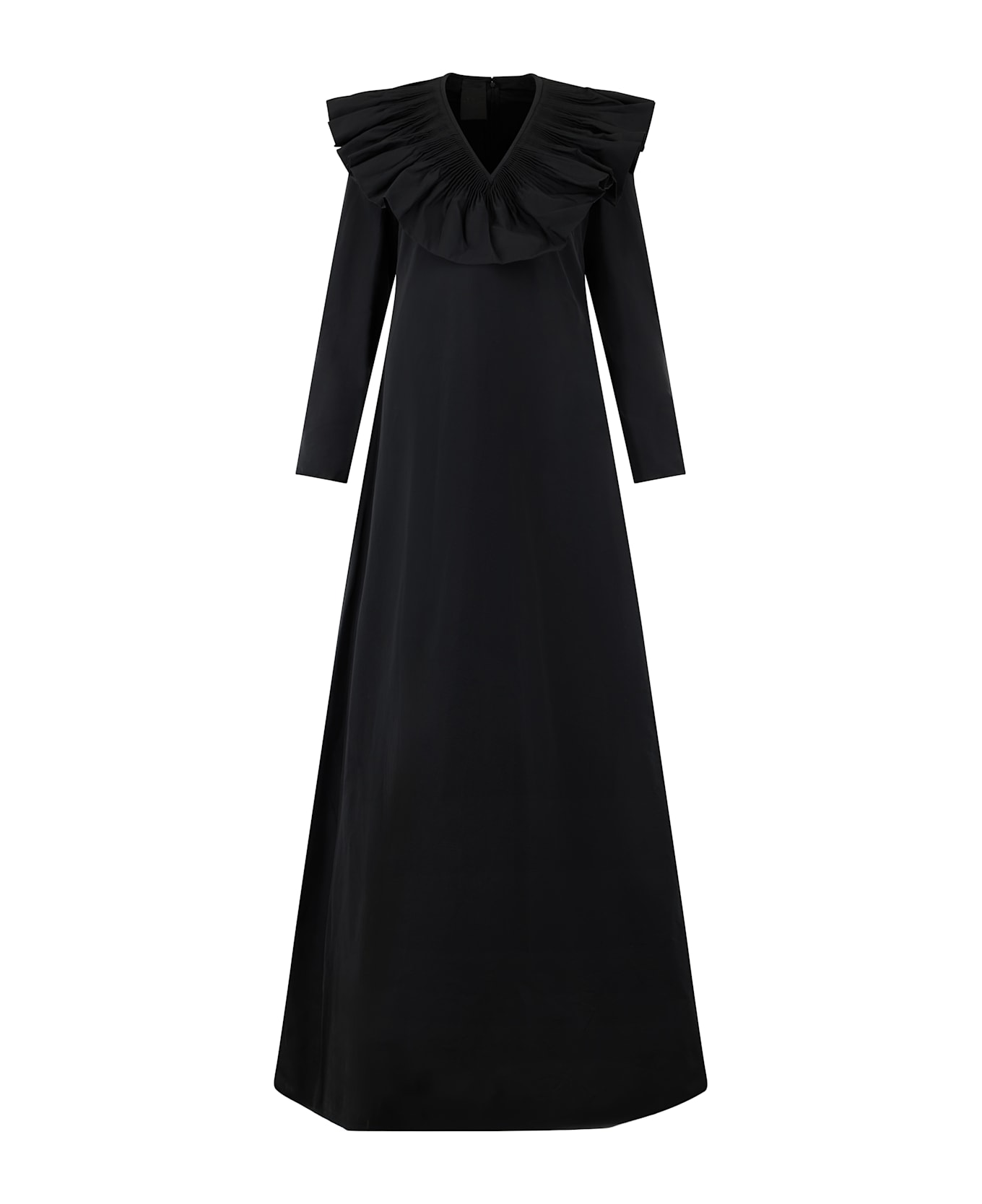 Valentino Garavani Long Elegant Black Dress - black