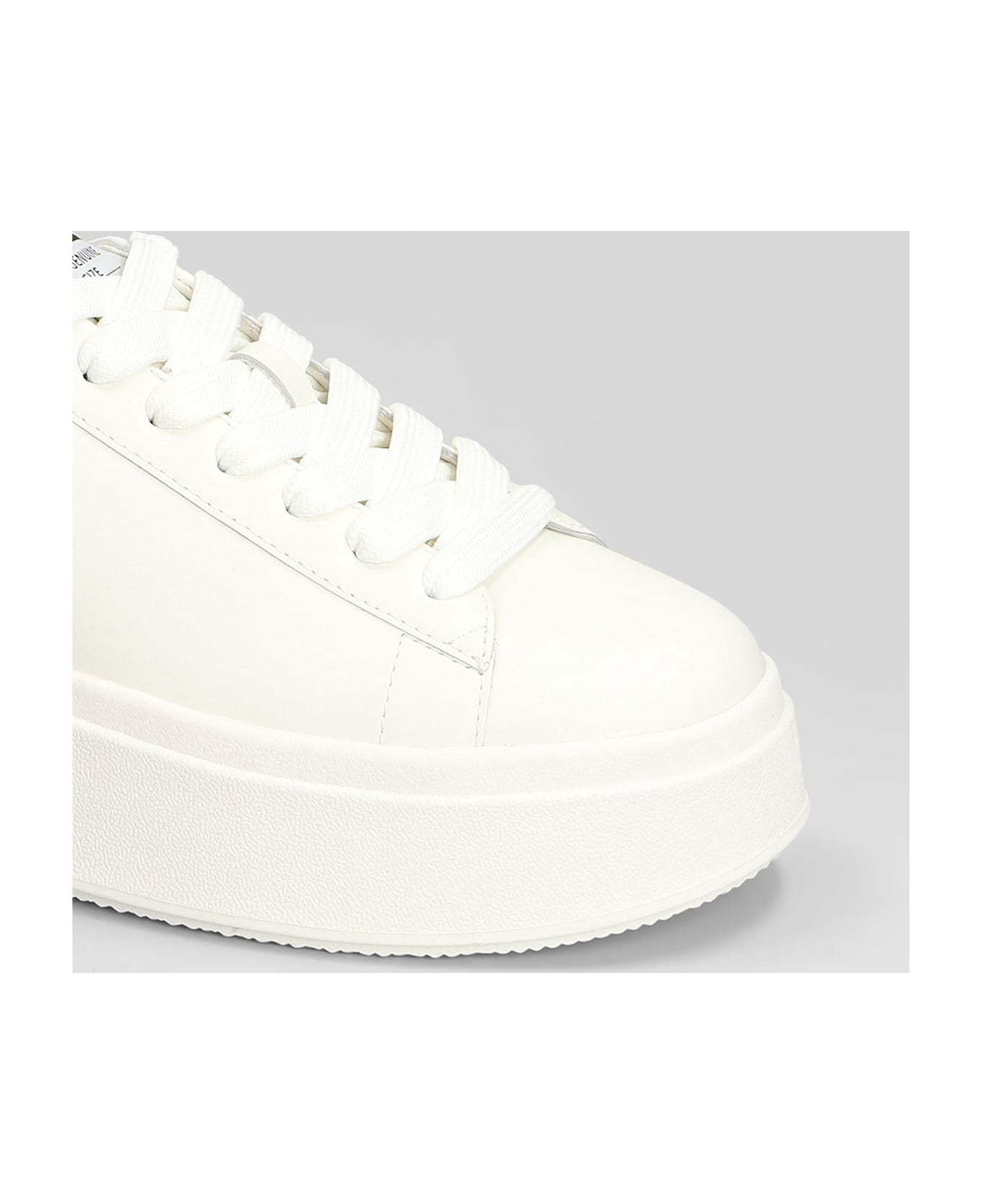 Ash Moby Sneakers In White Leather - white