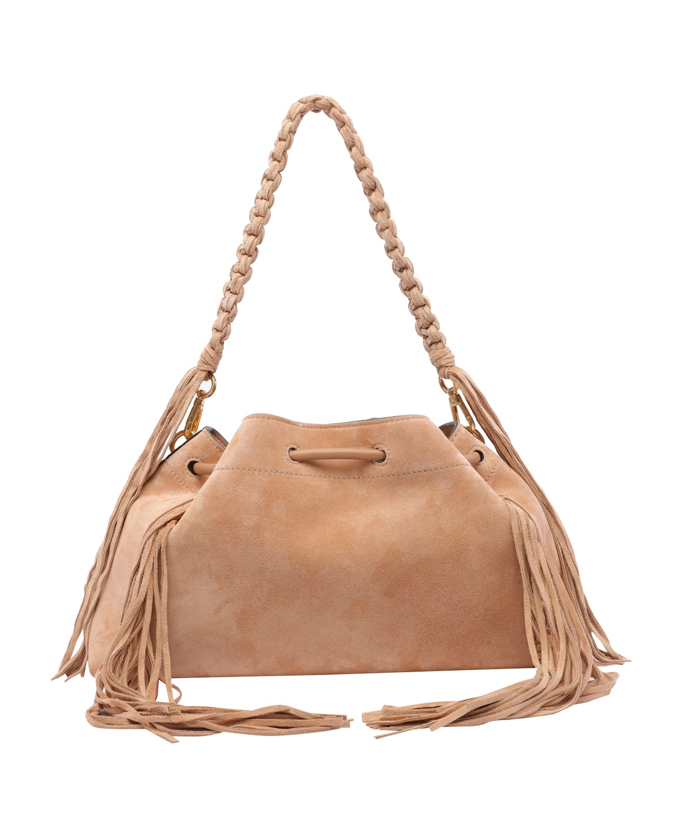 Jimmy Choo Bon Bon E/w Shoulder Bag - Beige