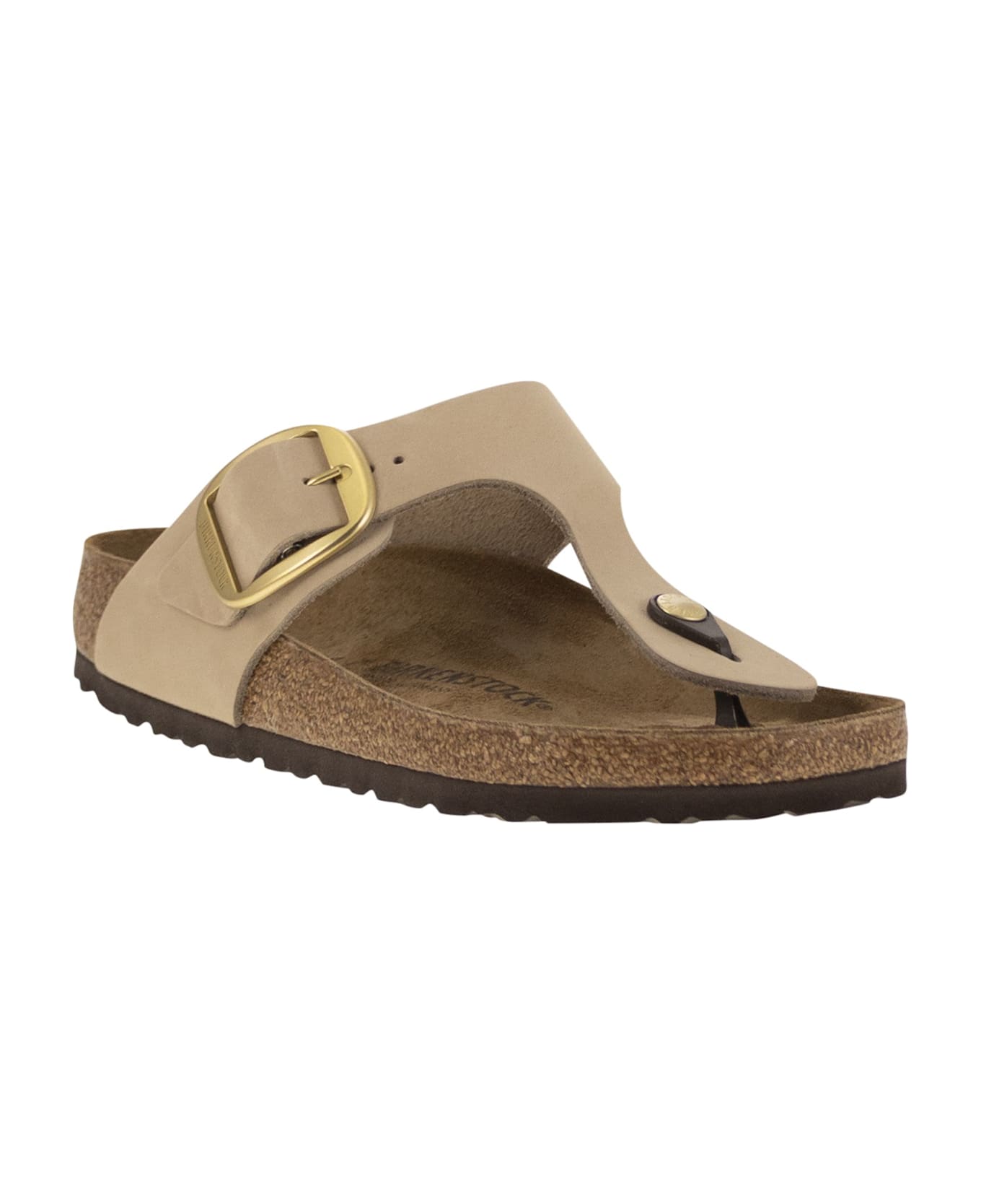 Birkenstock Gizeh Big Buckle - Flip-flops With Buckle - Sand