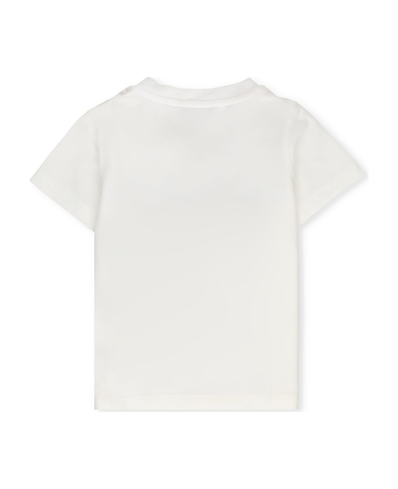 Moncler T-shirt With Logo - White