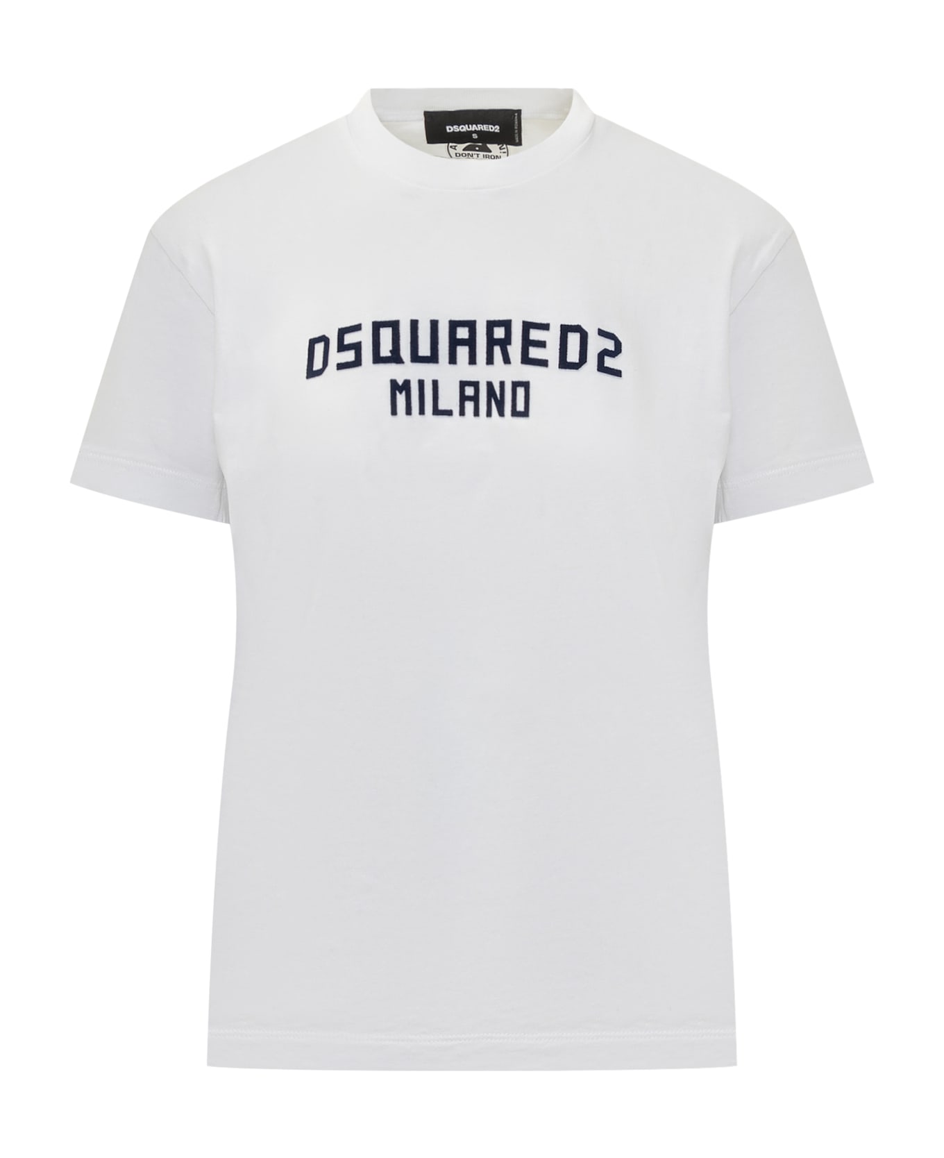 Dsquared2 T-shirt - White/dark Navy Print