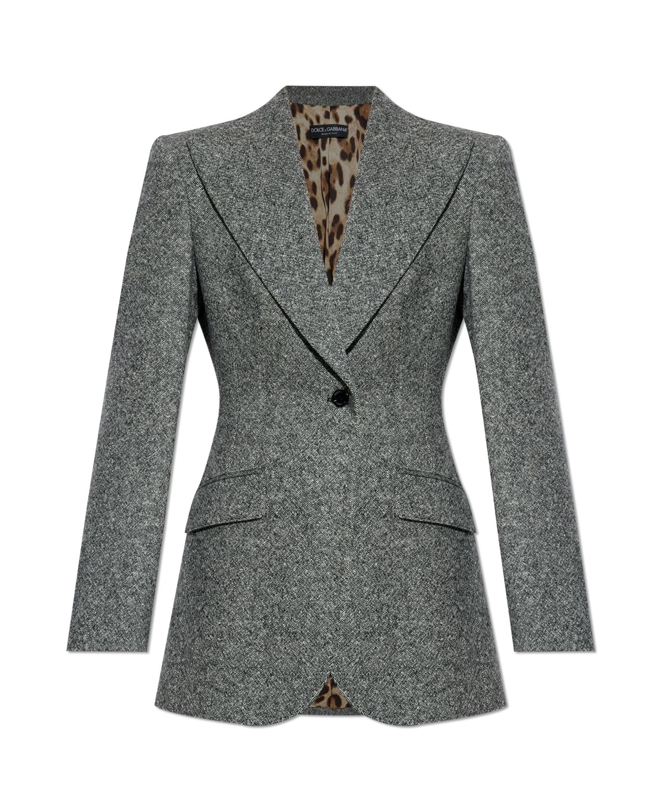 Dolce 
Gabbana Wool Blazer - GREY
