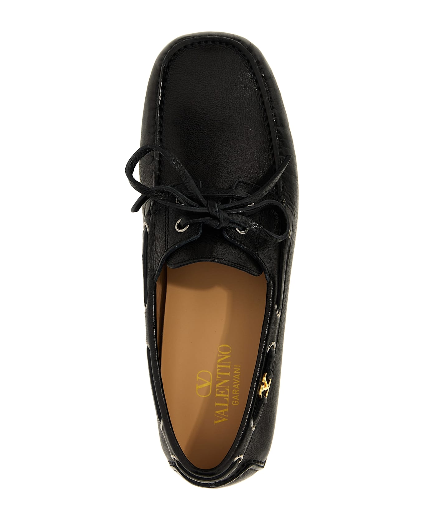 Valentino Garavani 'driver Fastaway' Loafers - Black  