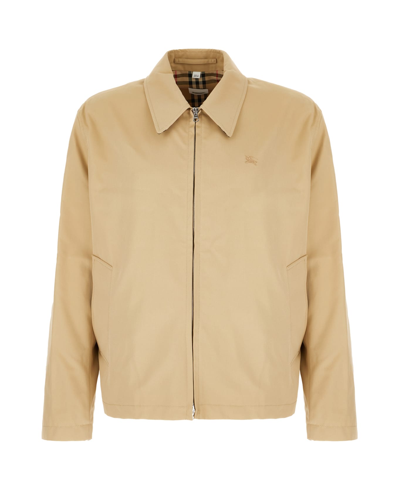 Burberry Beige Cotton Jacket - HONEY ジャケット