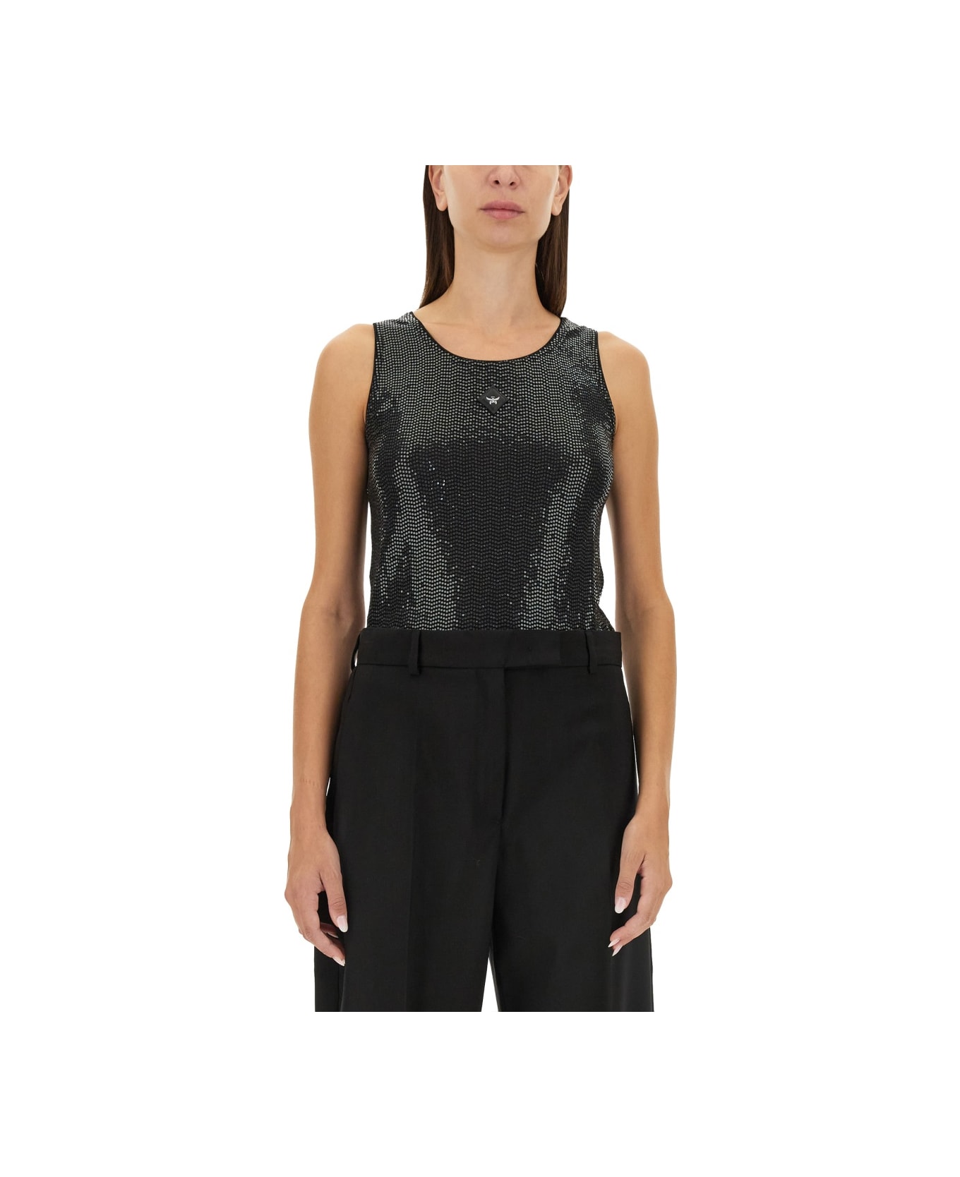 MCM Tank Top - BLACK