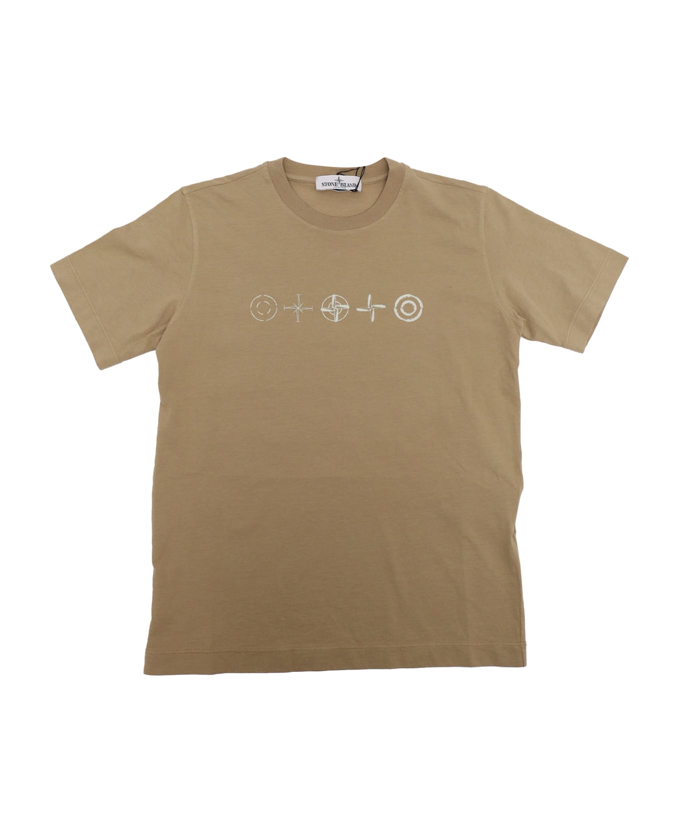 Stone Island T-shirt - BEIGE