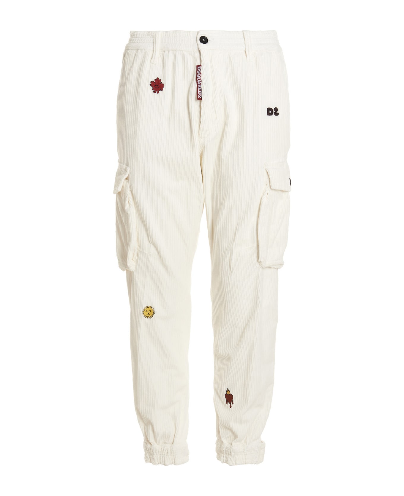 Dsquared2 'cyprus' Trousers - White