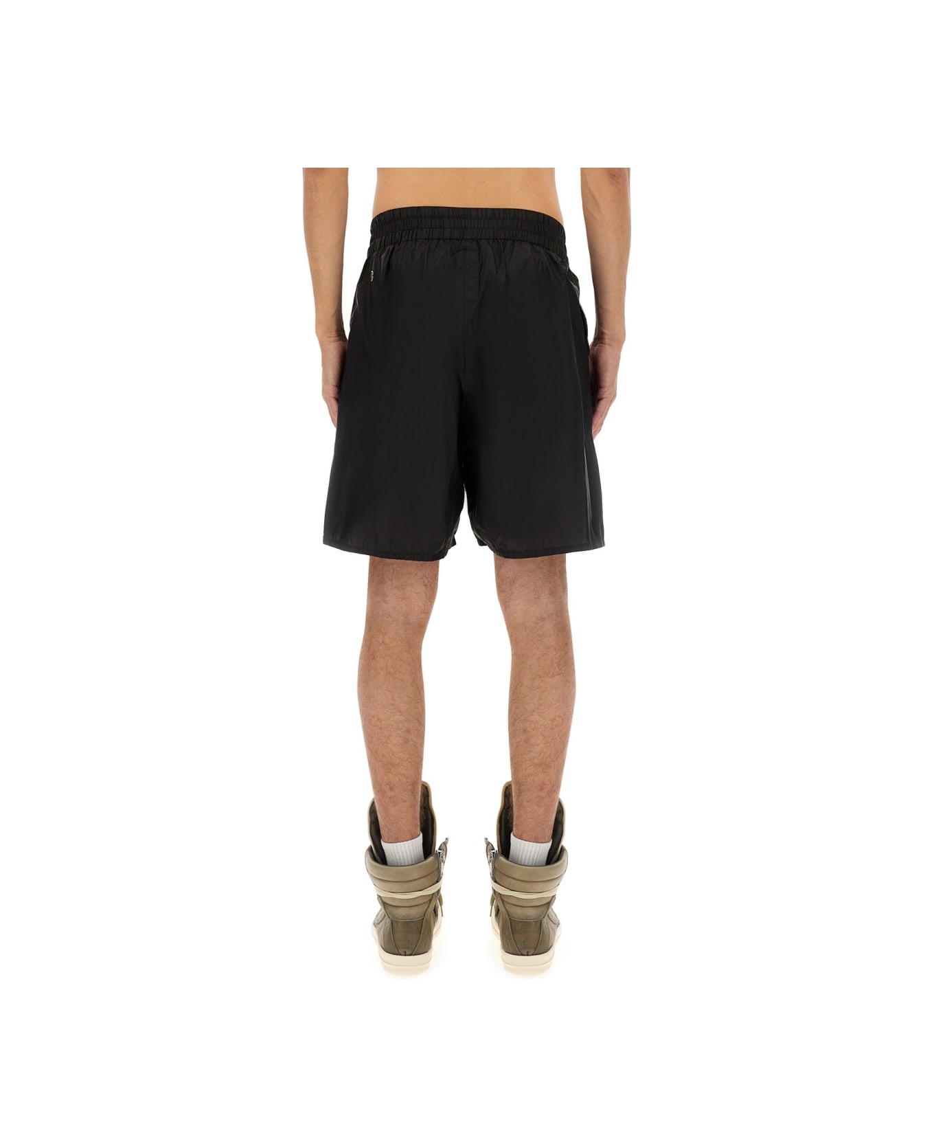 Rick Owens x Champion Nylon Shorts - BLACK