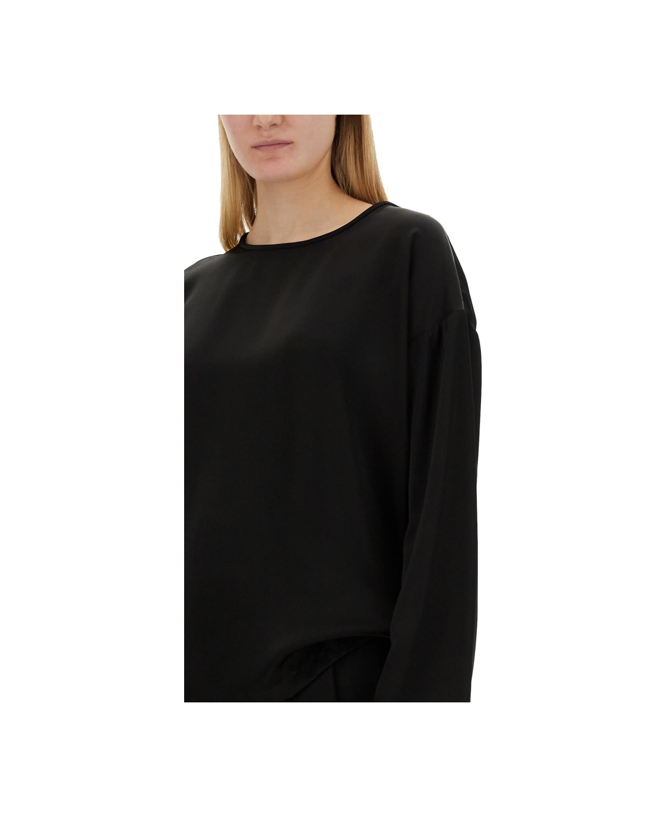 Fabiana Filippi Long-sleeved Shirt - BLACK