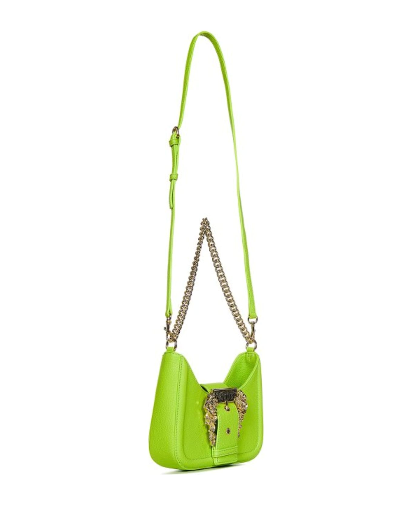 Versace Jeans Couture Green Shoulder Bag - Green
