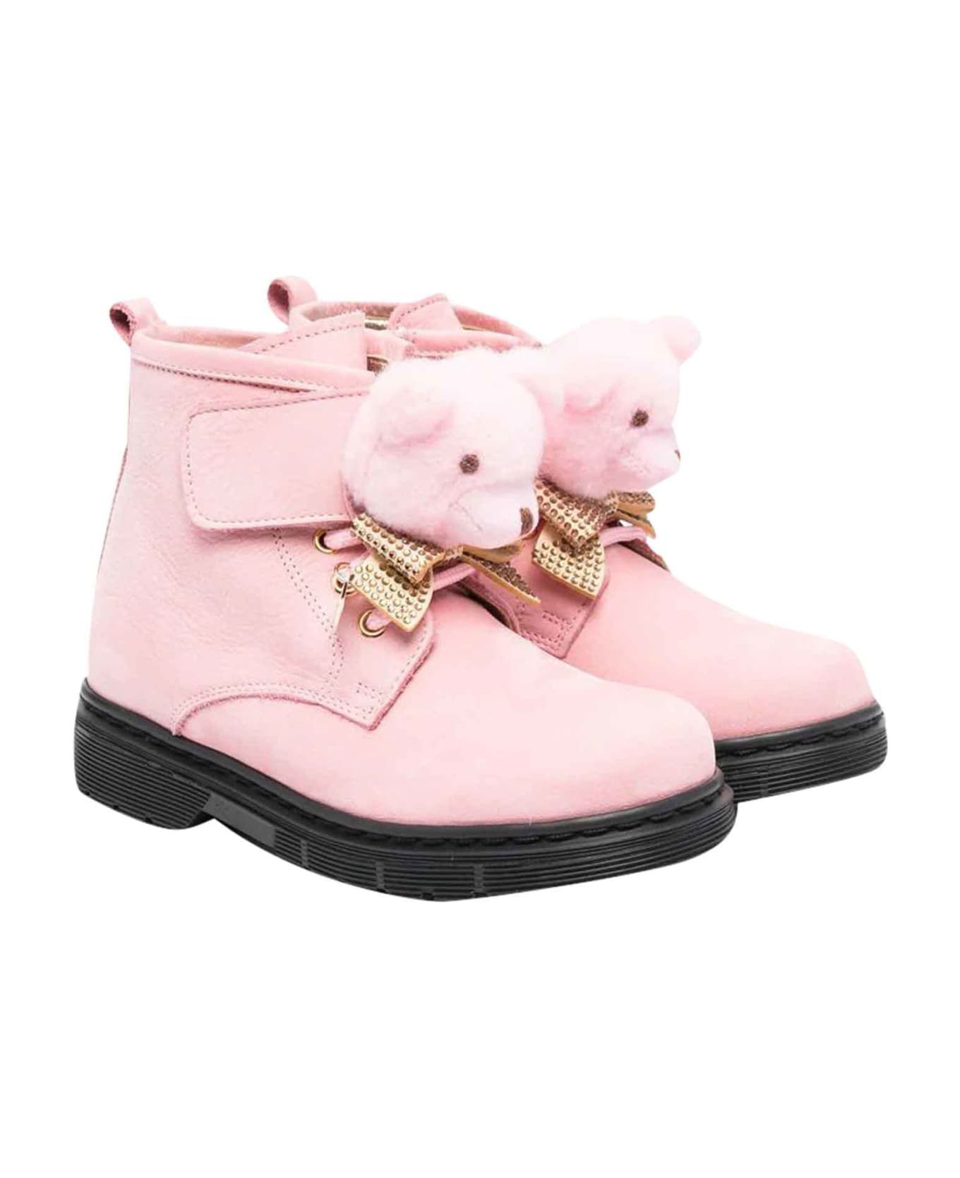 Monnalisa Pink Shoes Girl - Rosa chiaro