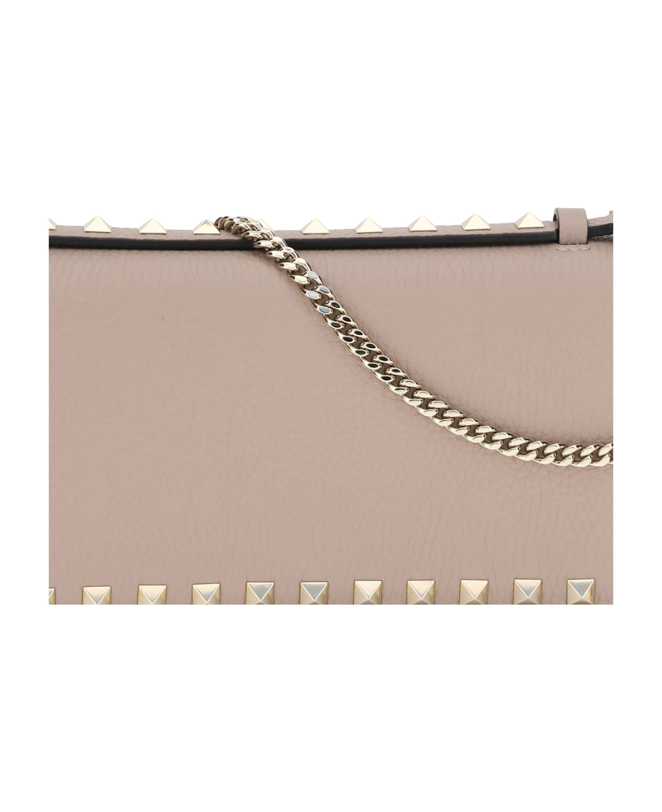 Valentino Garavani Rockstud Chain Wallet